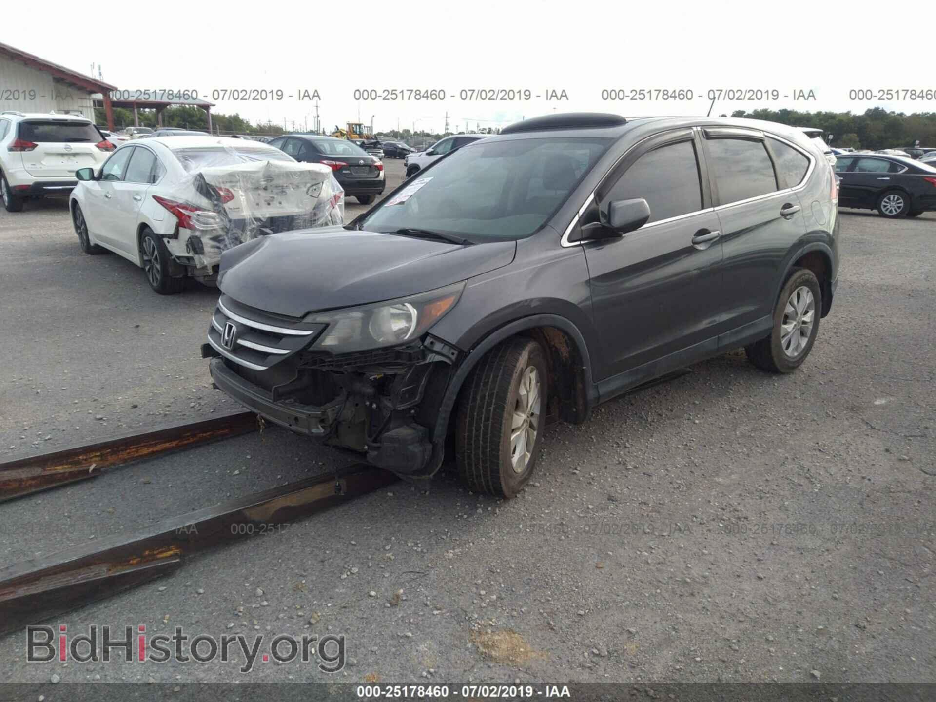 2013 HONDA CR-V - VIN: 2HKRM3H55DH507370 - Фото 2