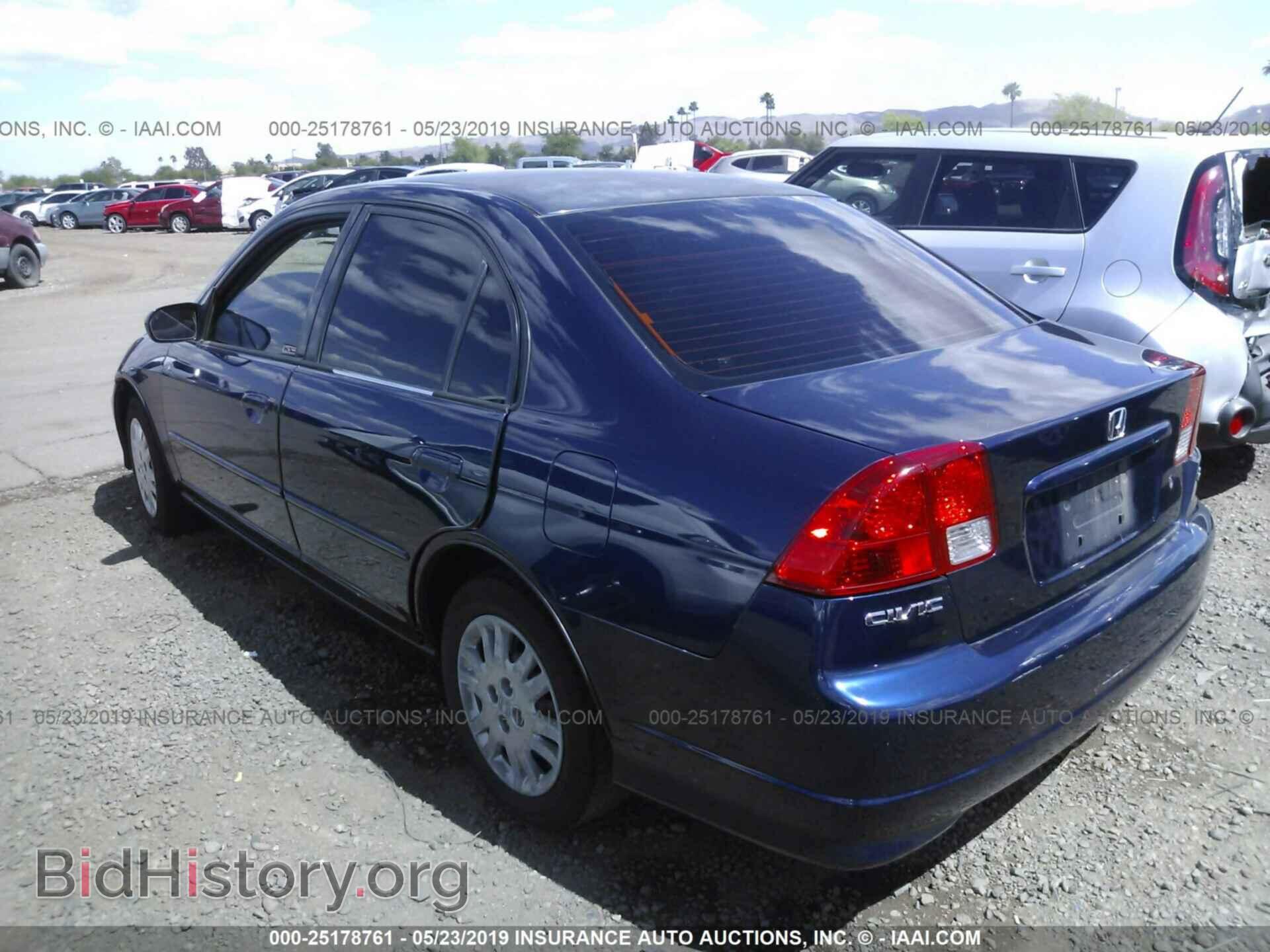 2005 HONDA CIVIC - VIN: JHMES16565S005383 - Фото 3