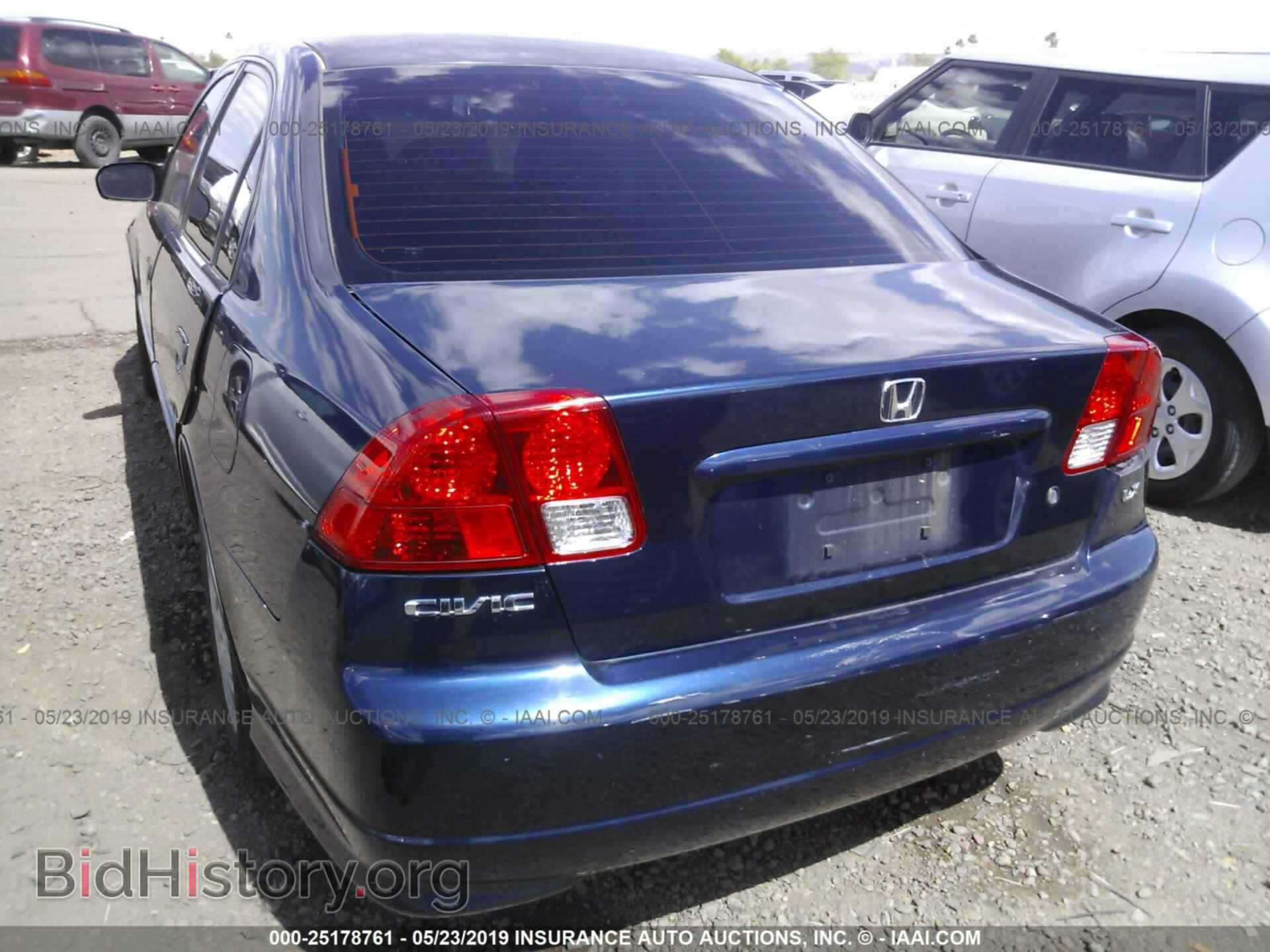 2005 HONDA CIVIC - VIN: JHMES16565S005383 - Фото 6