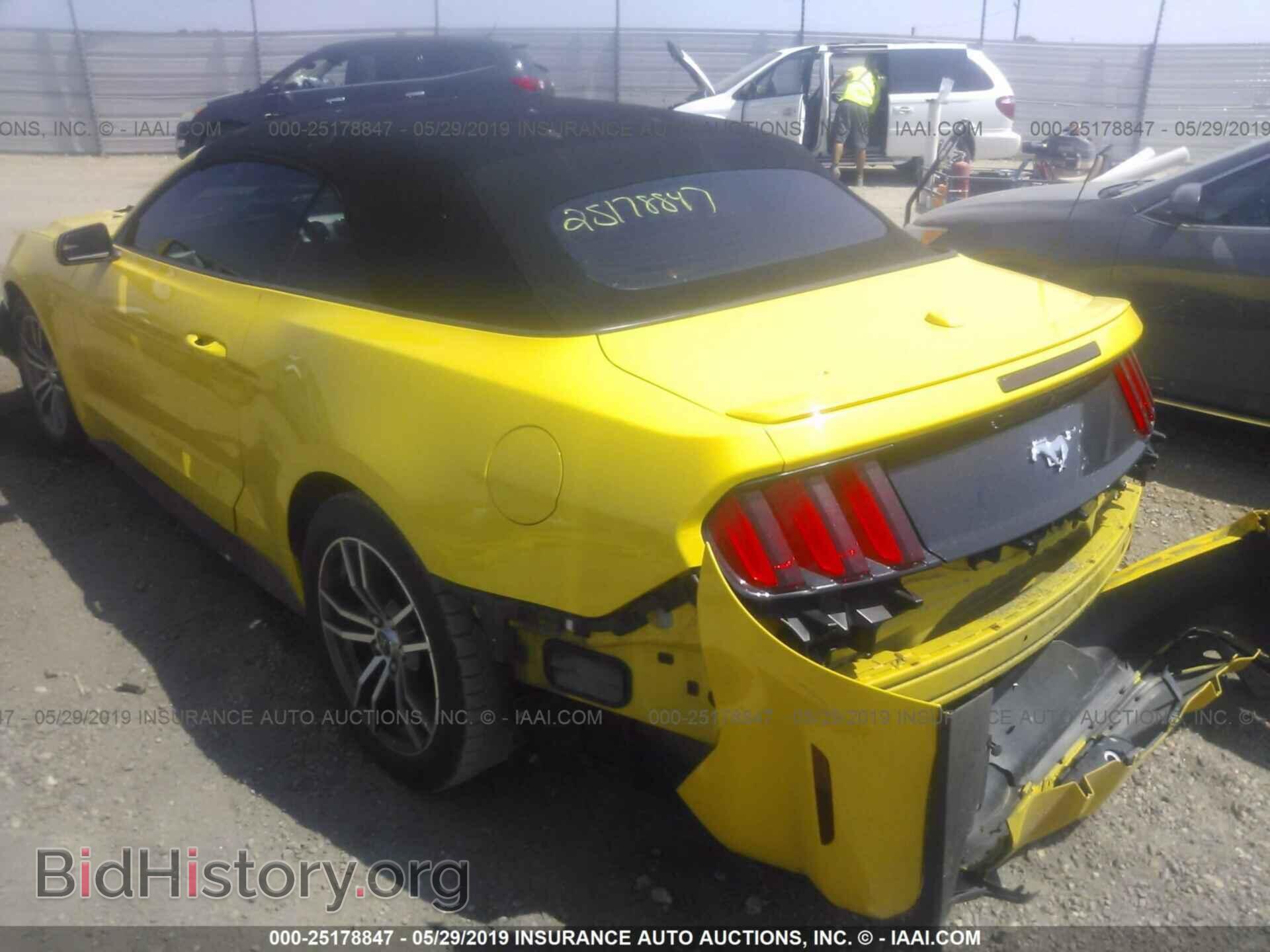 2016 FORD MUSTANG - VIN: 1FATP8UH2G5258000 - Фото 3