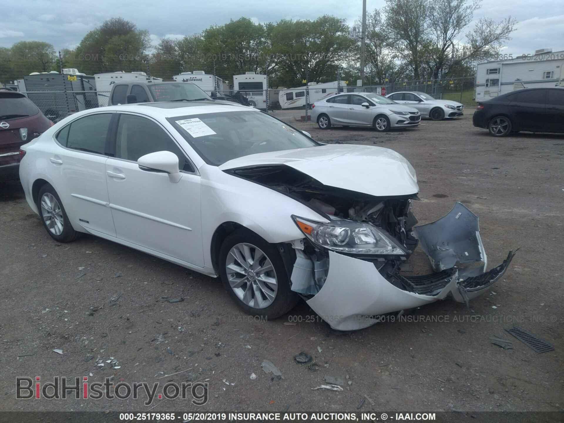 Photo JTHBW1GG8D2027942 - LEXUS ES 2013