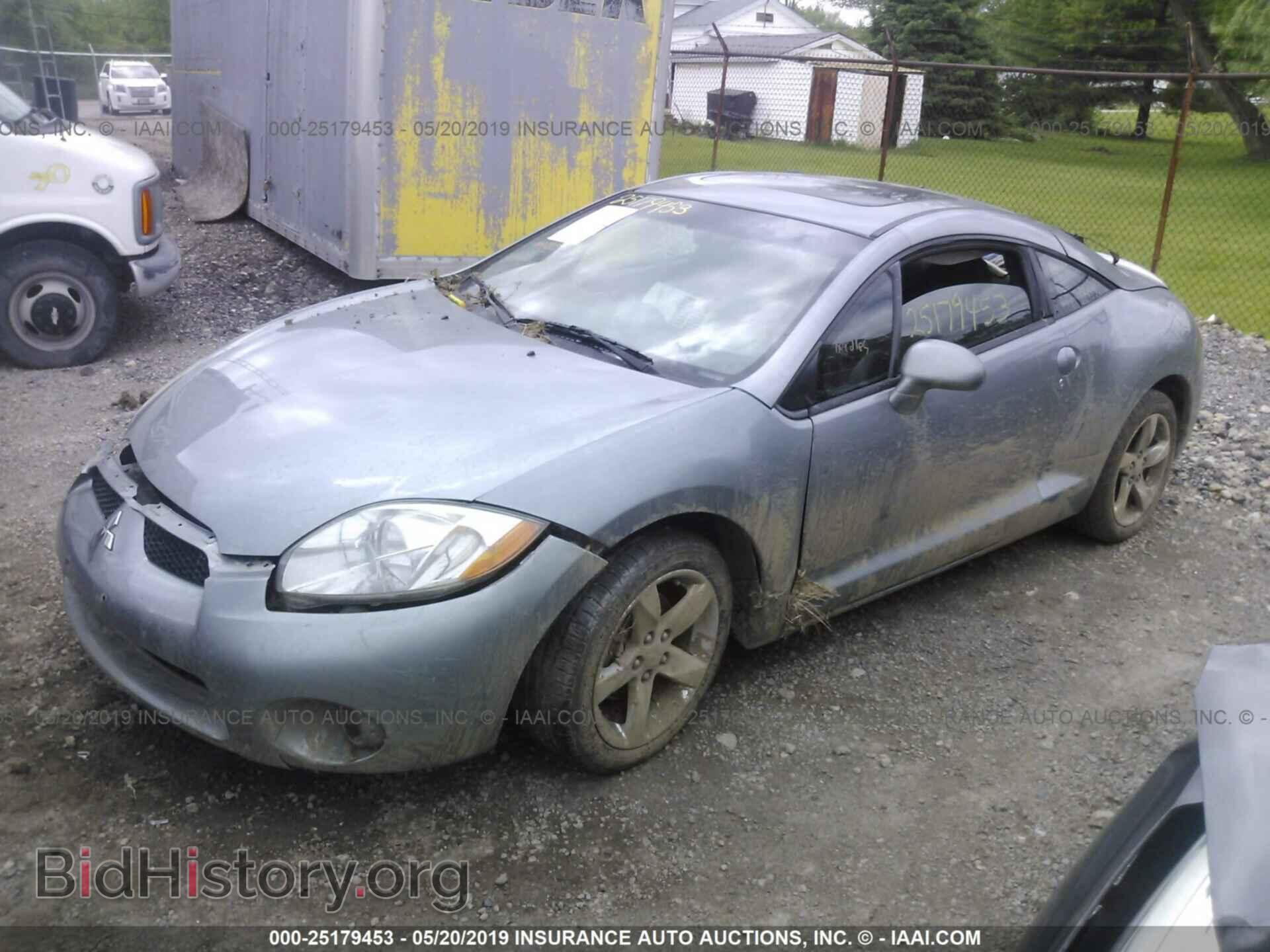 2008 MITSUBISHI ECLIPSE - VIN: 4A3AK24F18E001906 - Фото 2