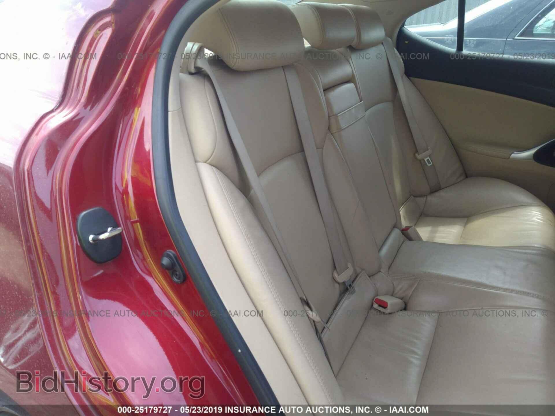 2008 LEXUS IS - VIN: JTHBK262X85076149 - Photo 8