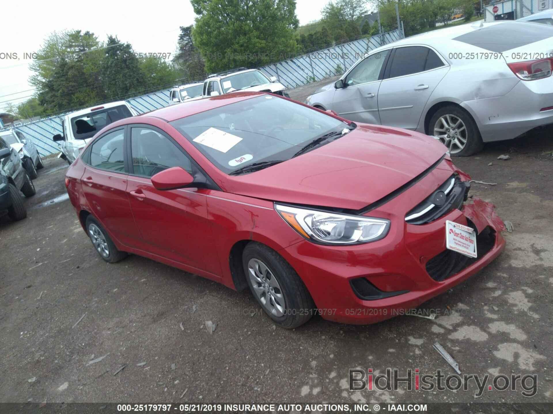 Photo KMHCT4AE2GU114974 - HYUNDAI ACCENT 2016