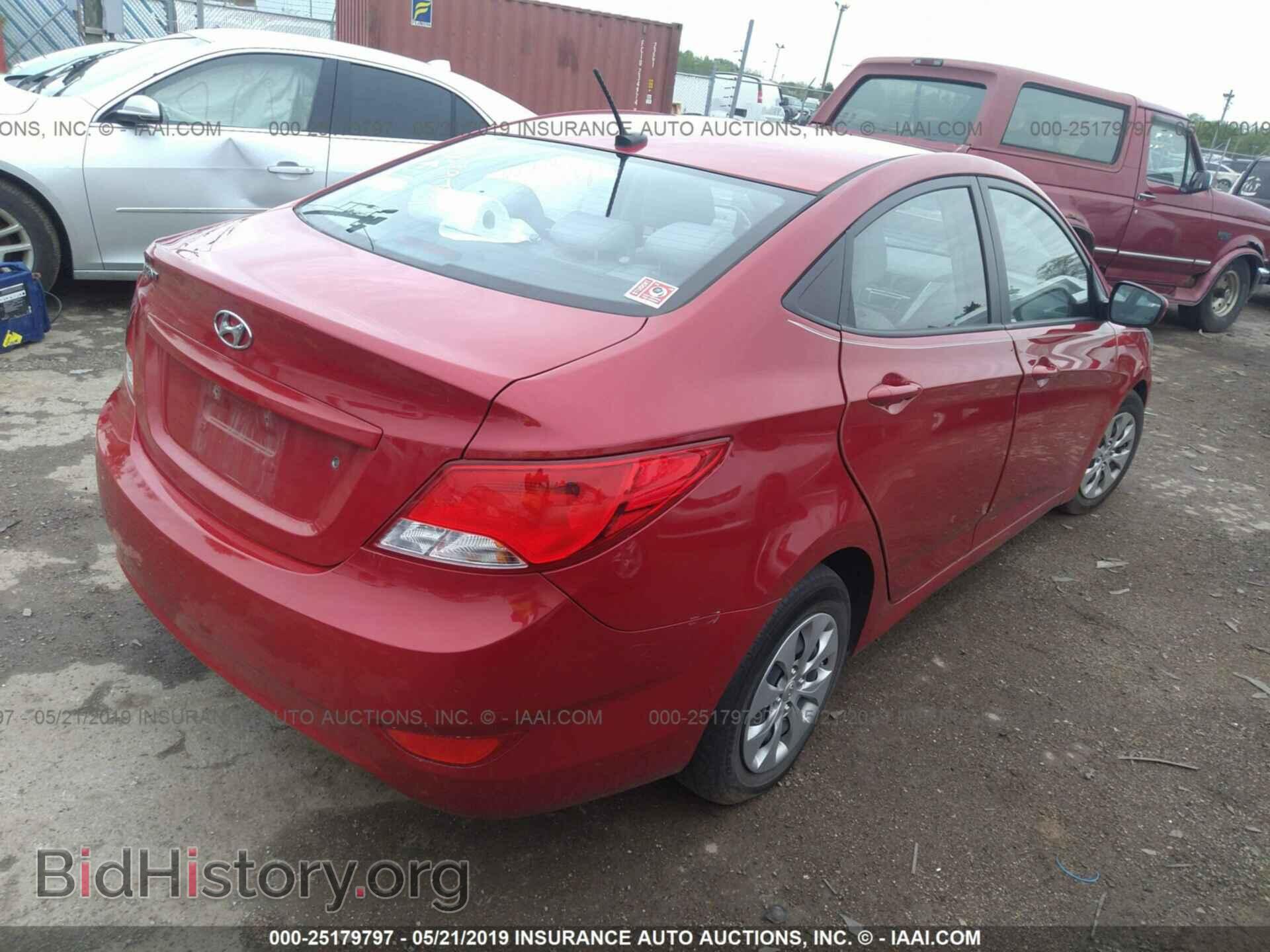 2016 HYUNDAI ACCENT - VIN: KMHCT4AE2GU114974 - Фото 4