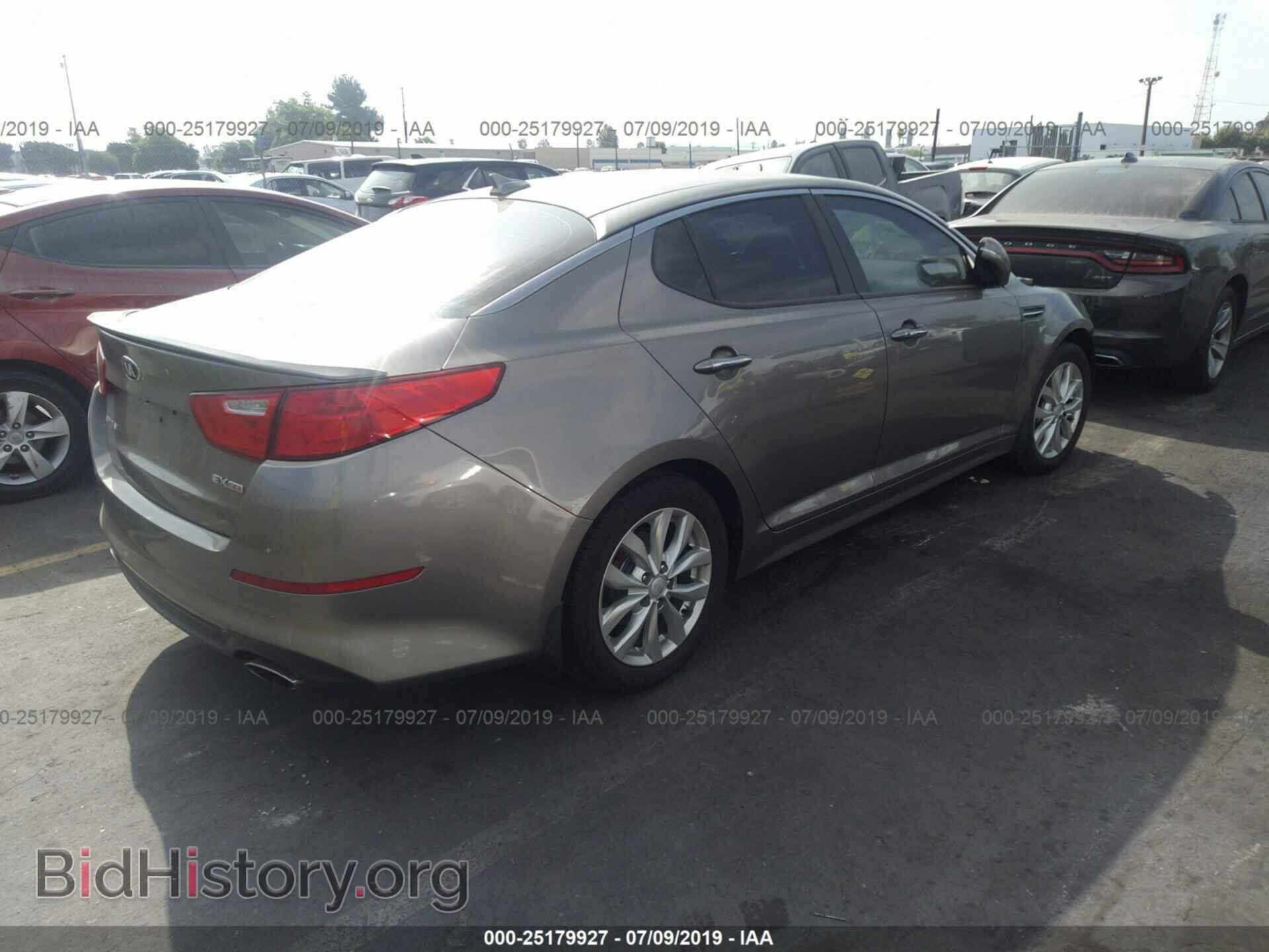2014 KIA OPTIMA - VIN: 5XXGN4A75EG345792 - Фото 4