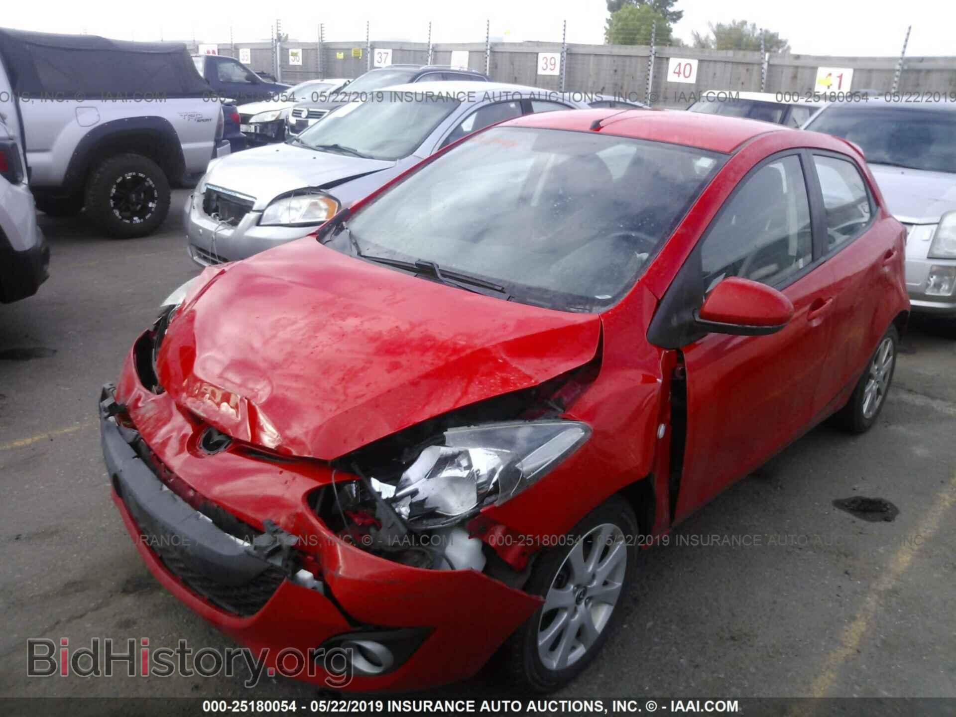 2013 MAZDA MAZDA2 - VIN: JM1DE1LY8D0159896 - Фото 2