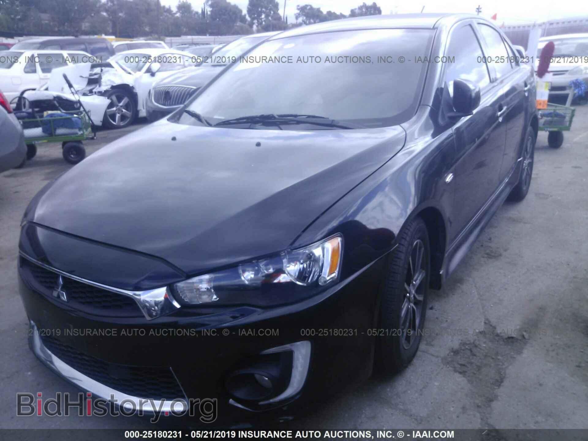 2017 MITSUBISHI LANCER - VIN: JA32U2FU4HU007474 - Фото 2