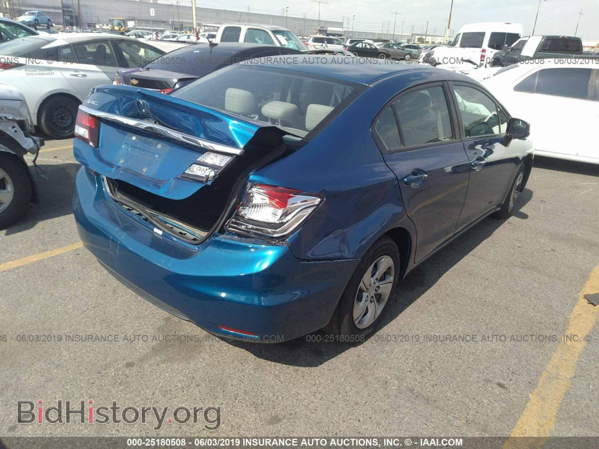 2013 HONDA CIVIC - VIN: 19XFB2F5XDE293972 - Фото 4