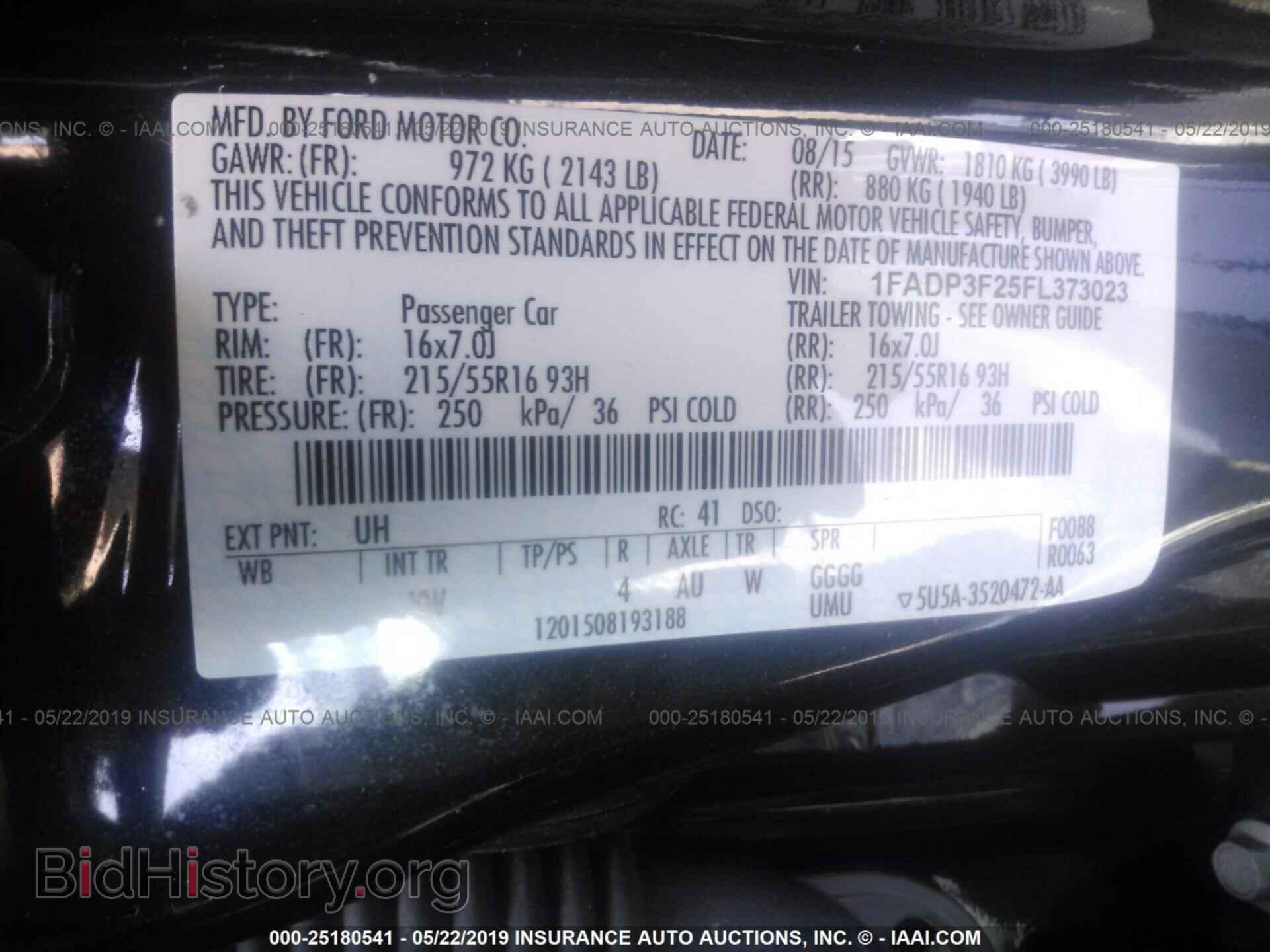 2015 FORD FOCUS - VIN: 1FADP3F25FL373023 - Photo 9