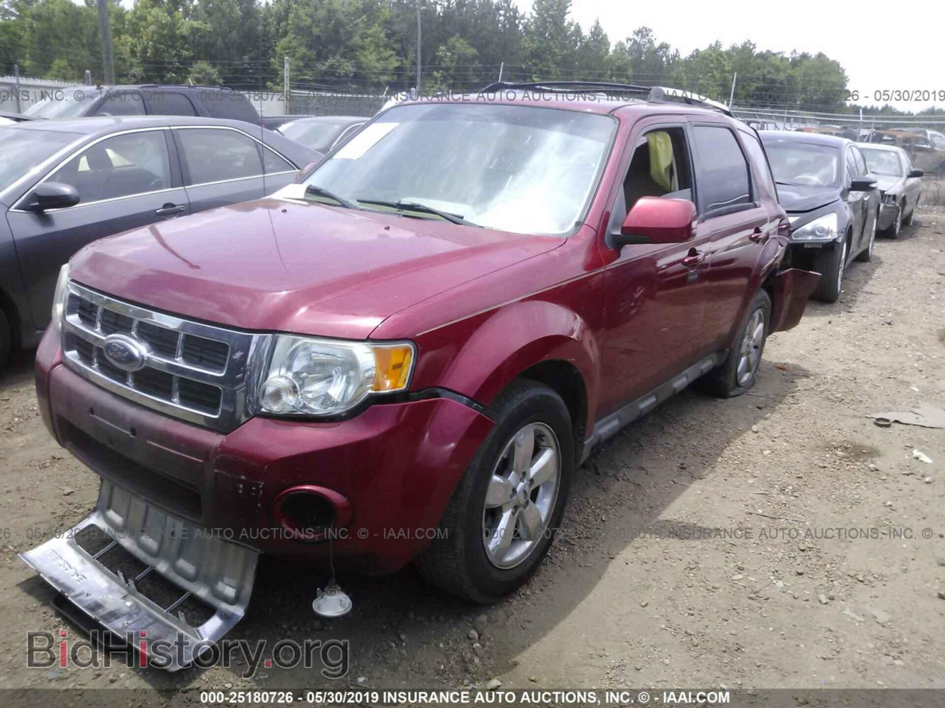 2009 FORD ESCAPE - VIN: 1FMCU04G89KD12184 - Фото 2