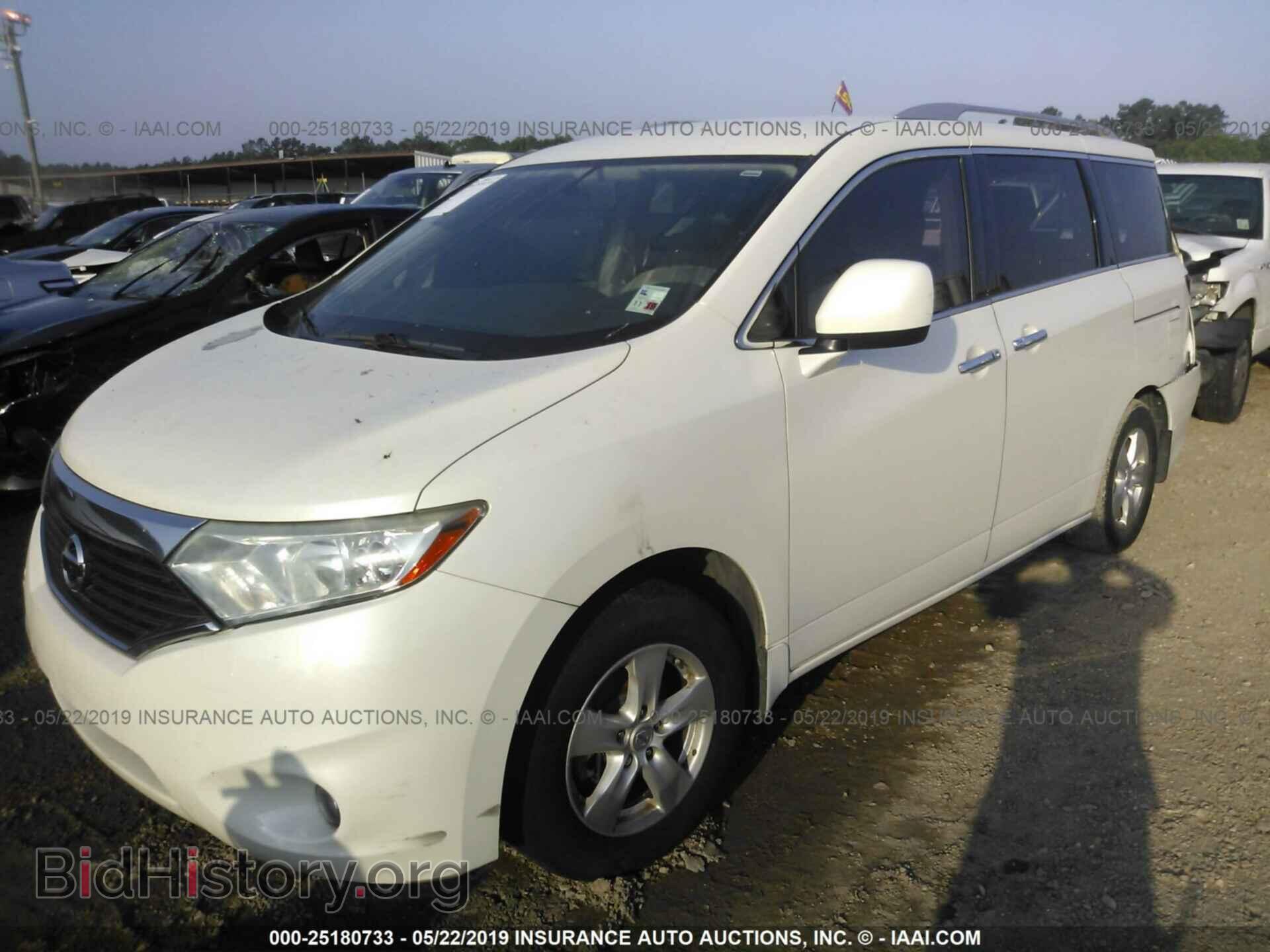 2012 NISSAN QUEST - VIN: JN8AE2KPXC9049643 - Фото 2