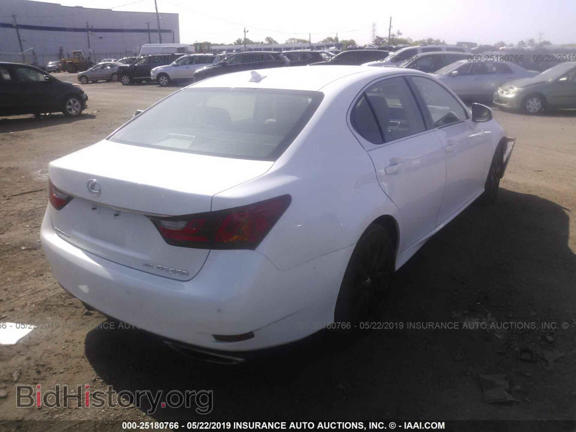 2013 LEXUS GS - VIN: JTHCE1BL6D5000765 - Photo 4