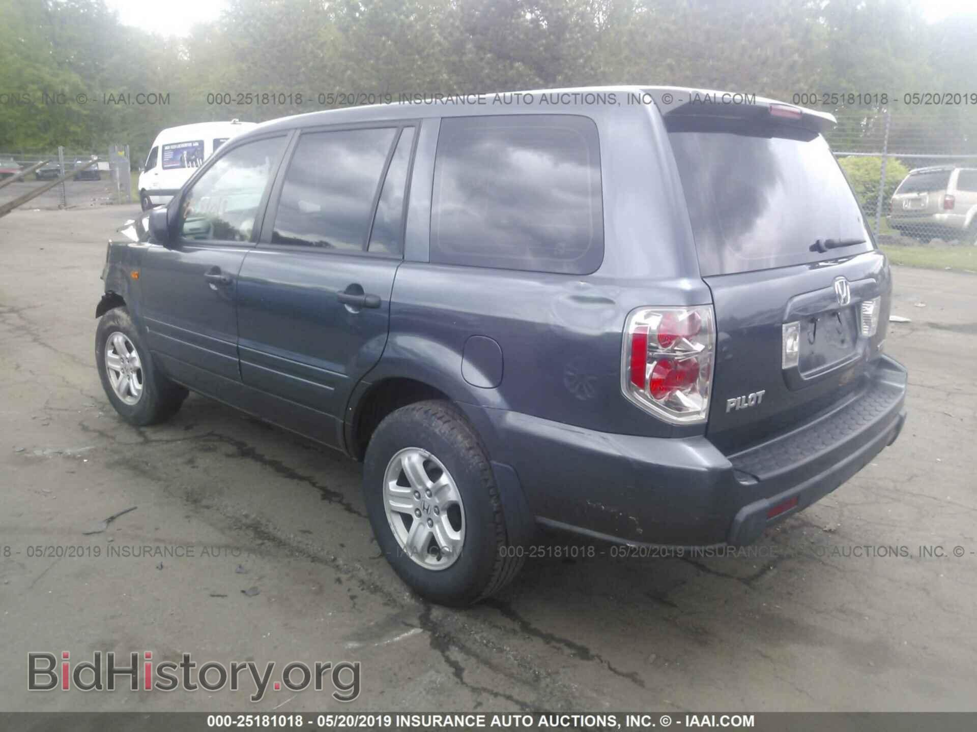 2006 HONDA PILOT - VIN: 5FNYF18176B016565 - Фото 3