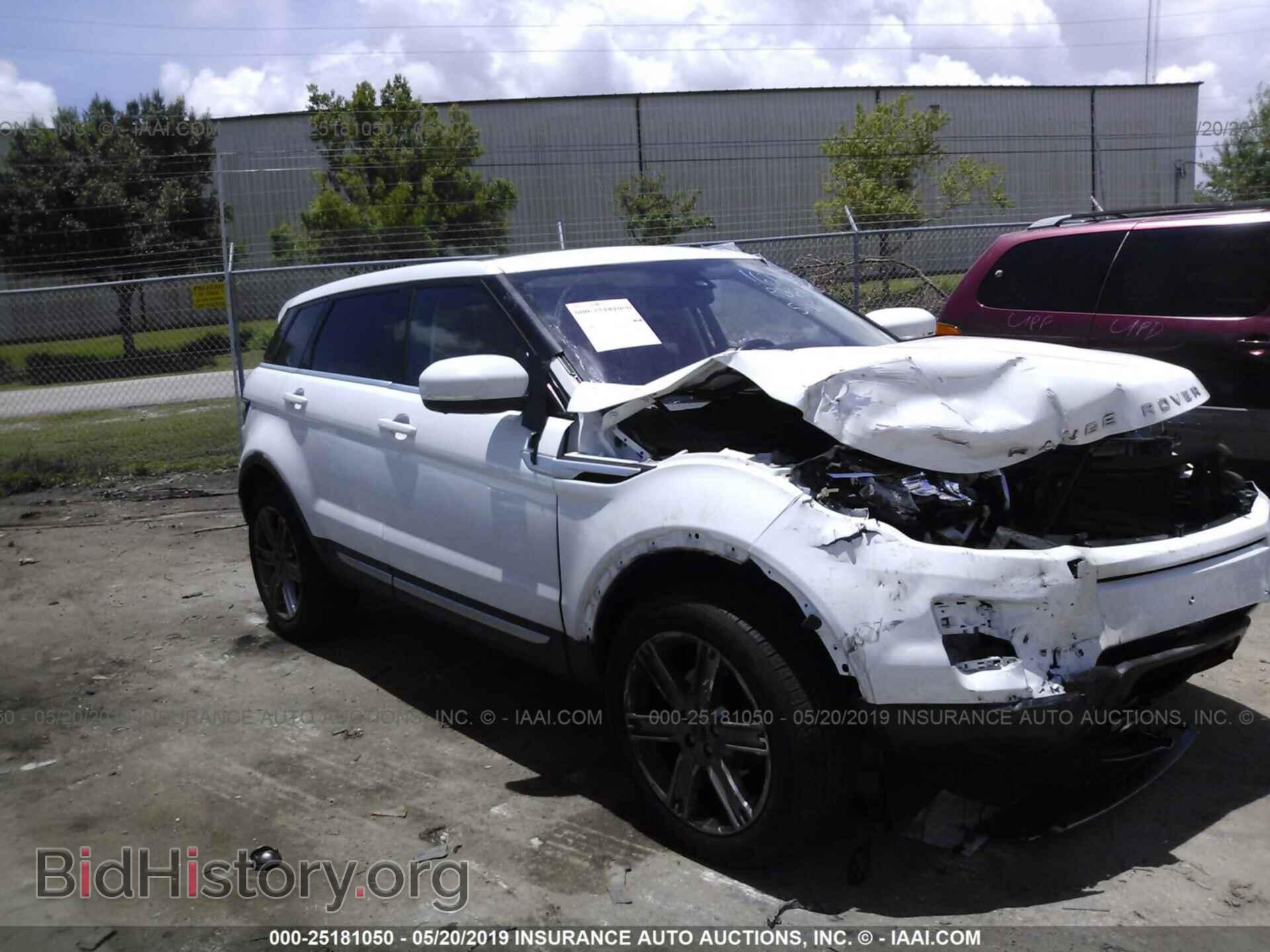 Photo SALVV2BG9CH638419 - LAND ROVER RANGE ROVER EVOQU 2012