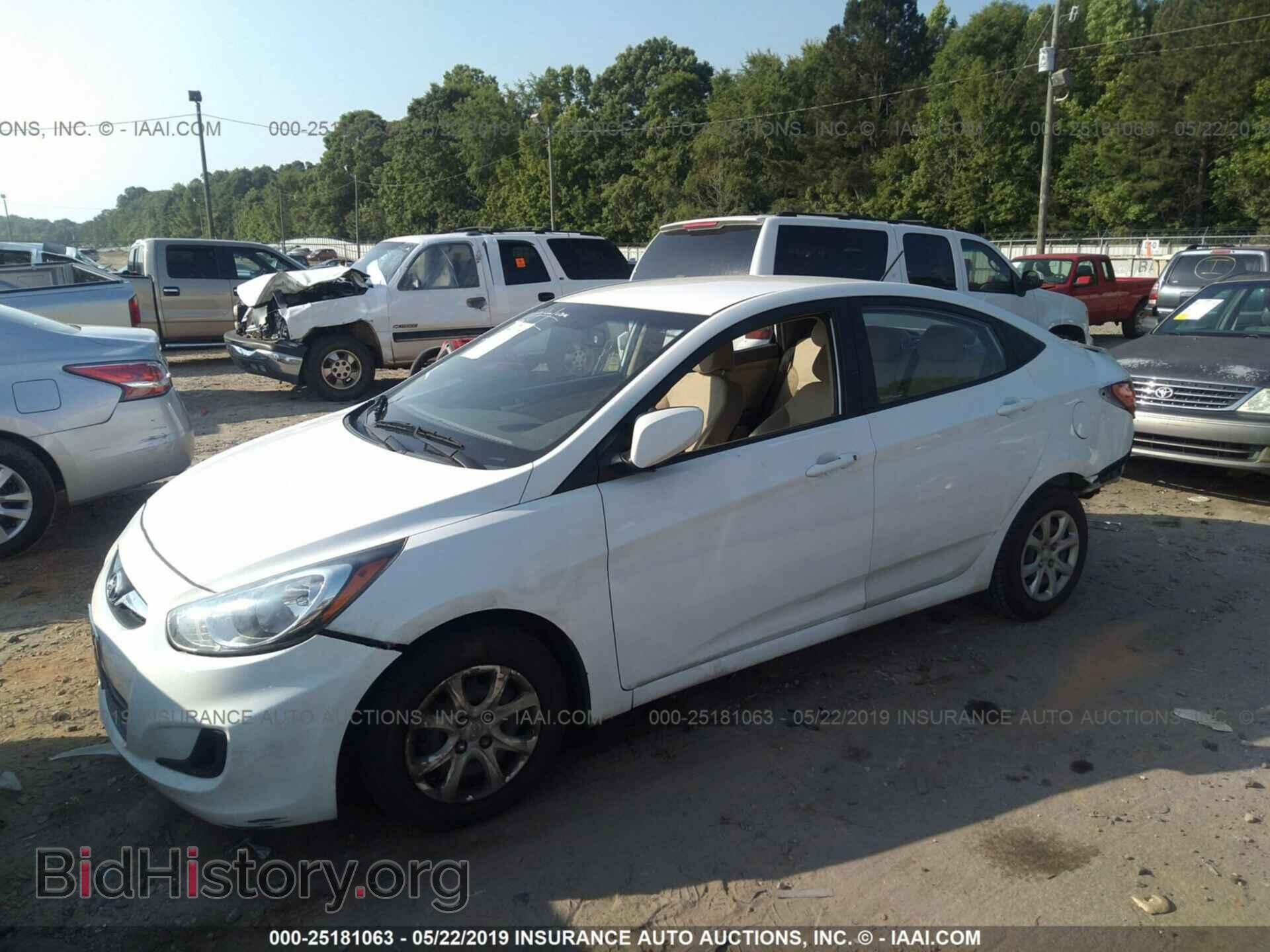 2013 HYUNDAI ACCENT - VIN: KMHCT4AE4DU535929 - Фото 2