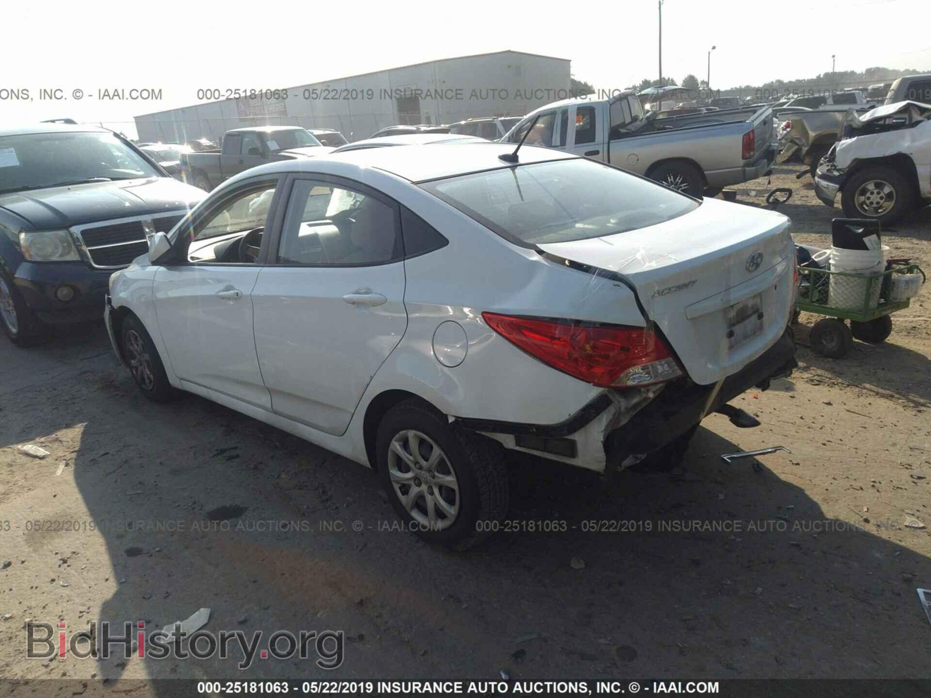 2013 HYUNDAI ACCENT - VIN: KMHCT4AE4DU535929 - Фото 3