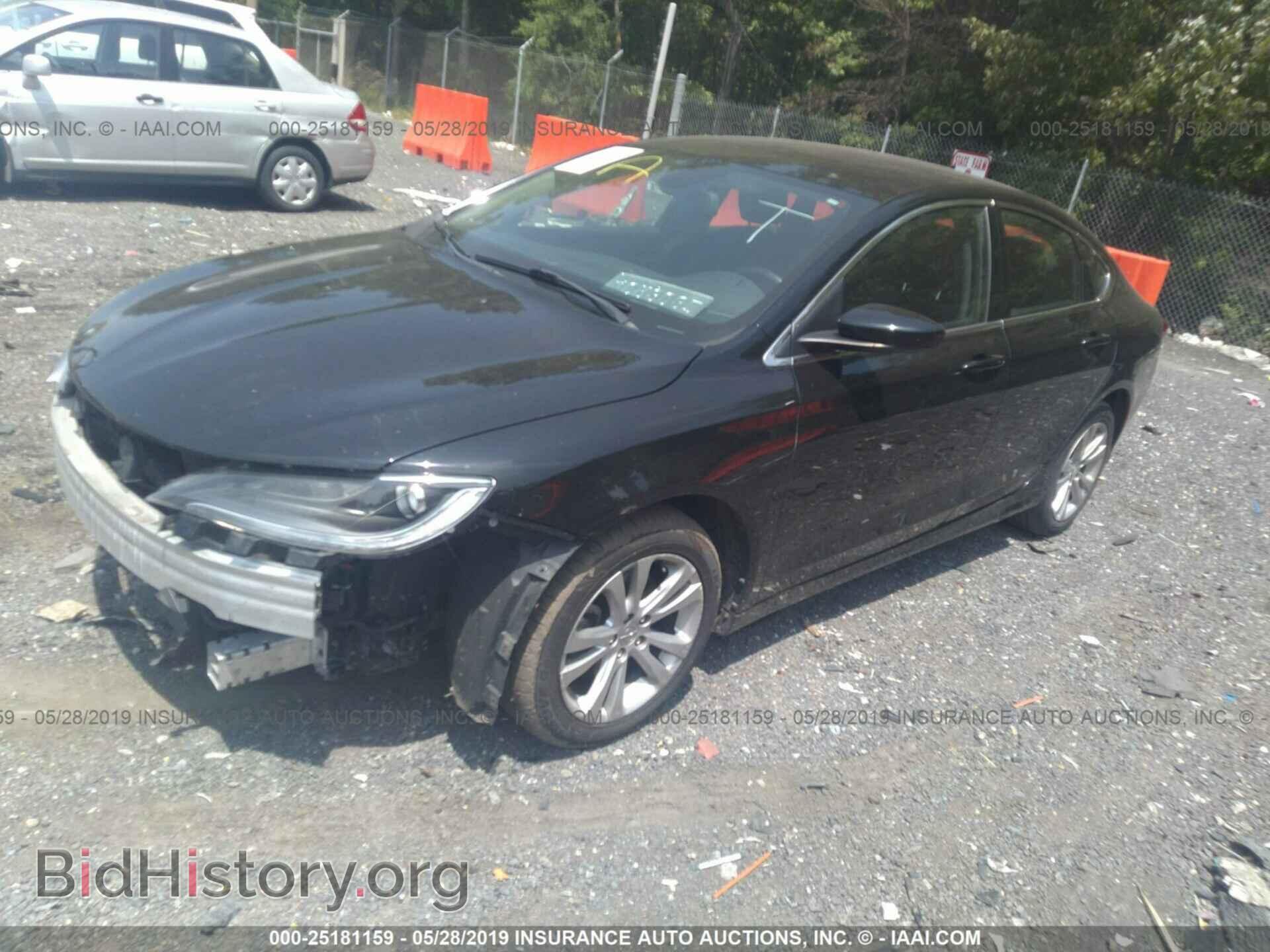 2015 CHRYSLER 200 - VIN: 1C3CCCAB6FN641160 - Фото 2