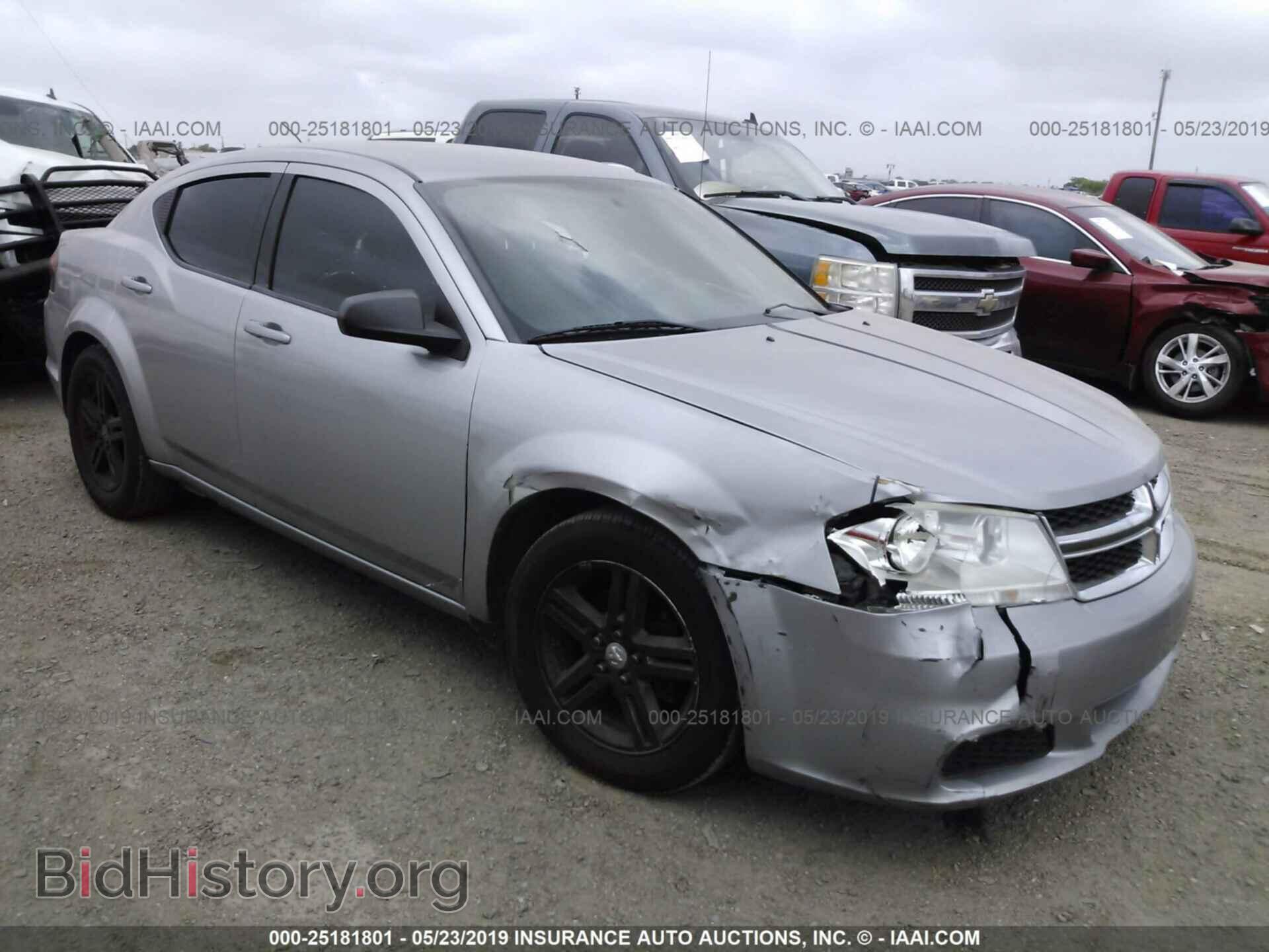 Photo 1C3CDZAB1DN572620 - DODGE AVENGER 2013