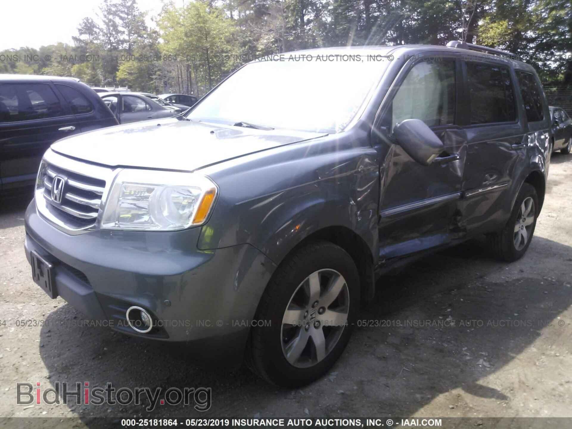 2013 HONDA PILOT - VIN: 5FNYF4H90DB044213 - Фото 2