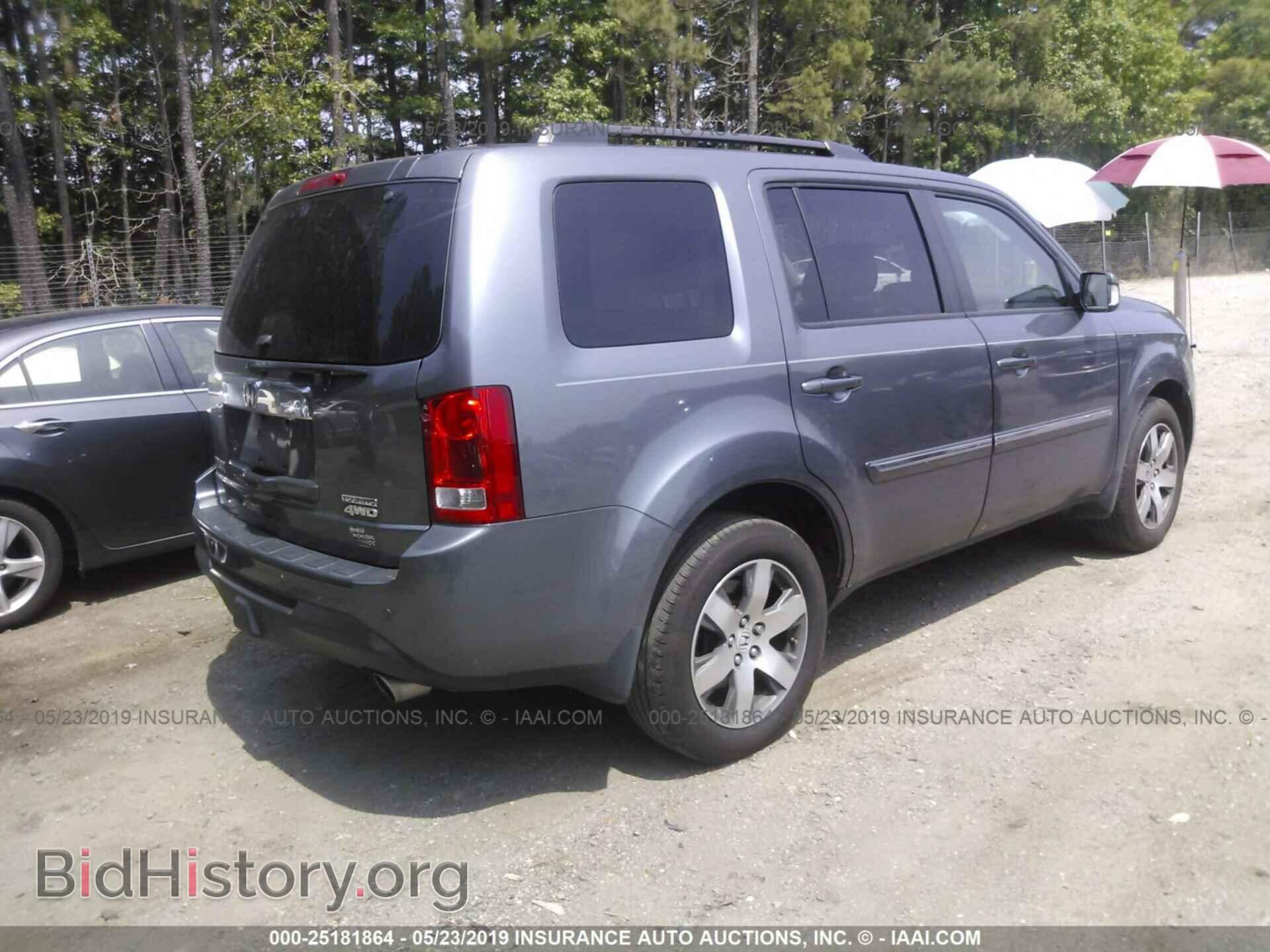 2013 HONDA PILOT - VIN: 5FNYF4H90DB044213 - Фото 4