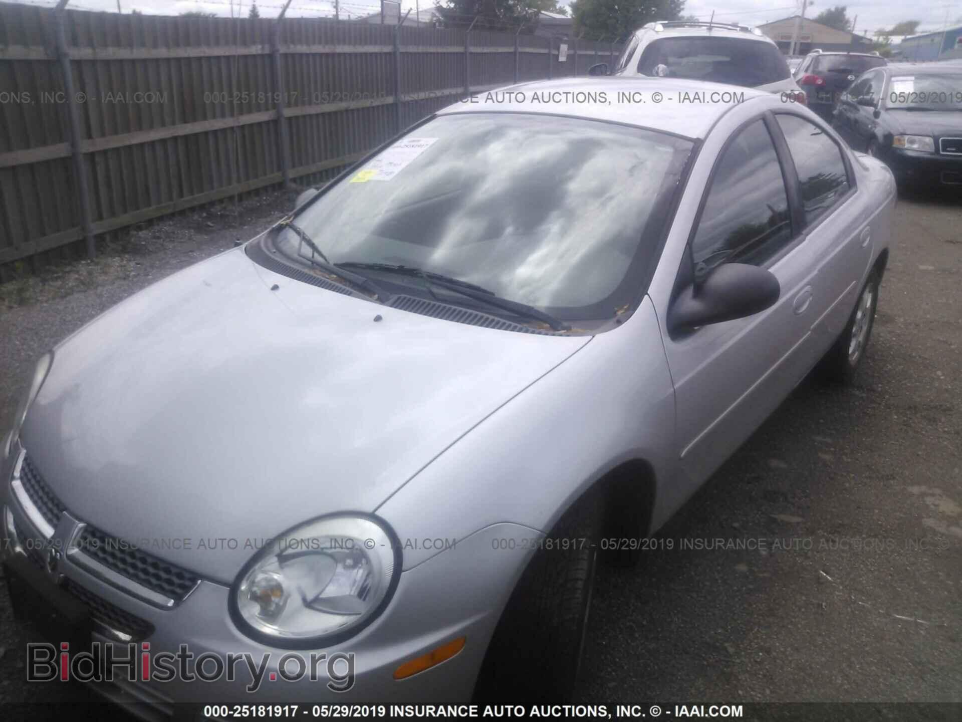 2005 DODGE NEON - VIN: 1B3ES56C35D192529 - Фото 2