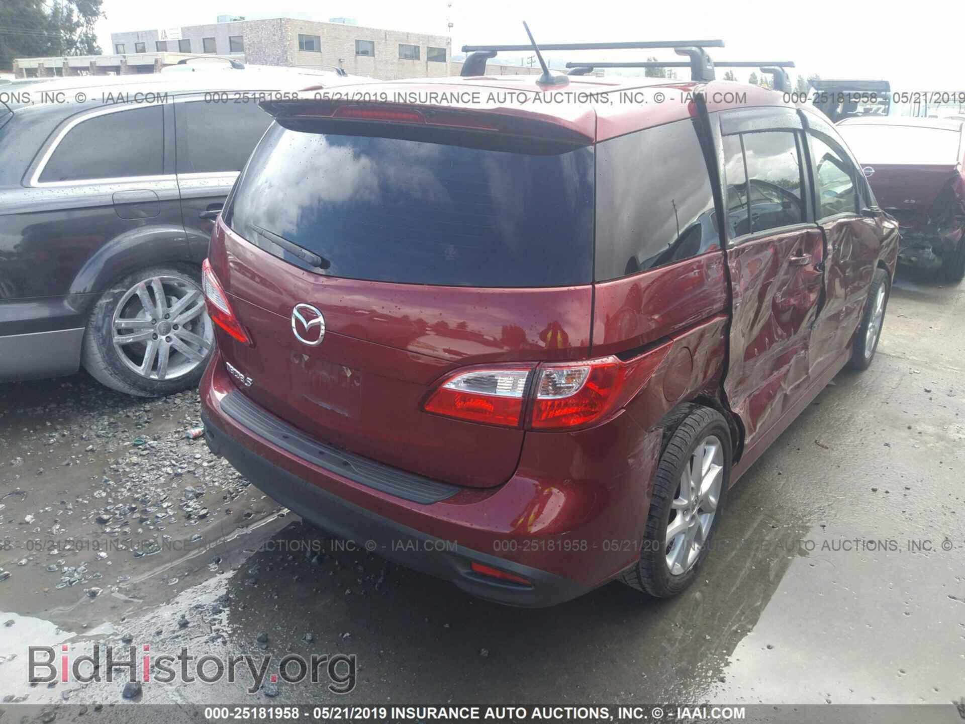 2012 MAZDA 5 - VIN: JM1CW2DLXC0137799 - Фото 4