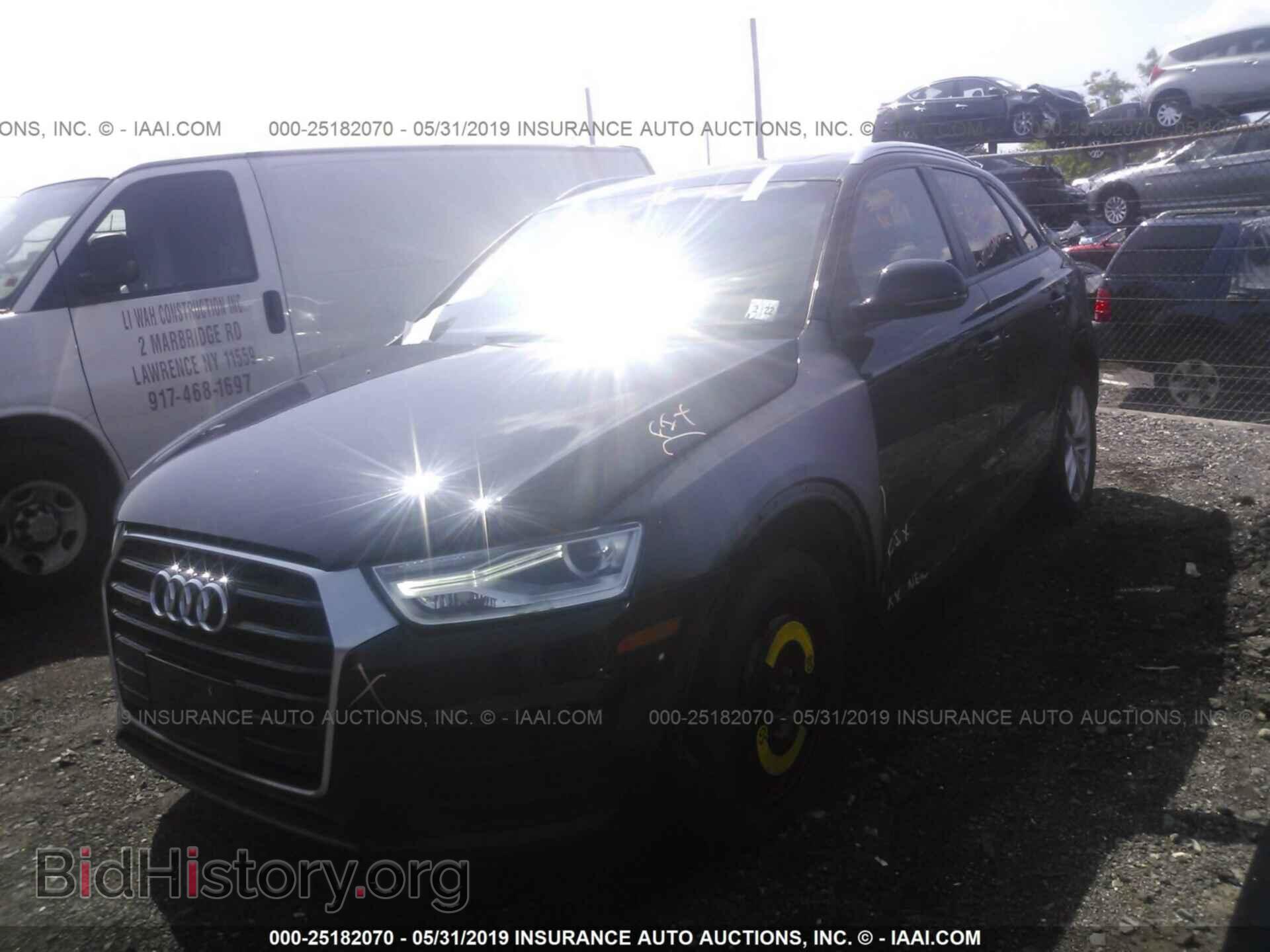 2017 AUDI Q3 - VIN: WA1ECCFS7HR003647 - Фото 2