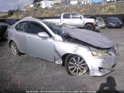 2006 Lexus IS 250, silver — VIN JTHBK262065019830, IAAI