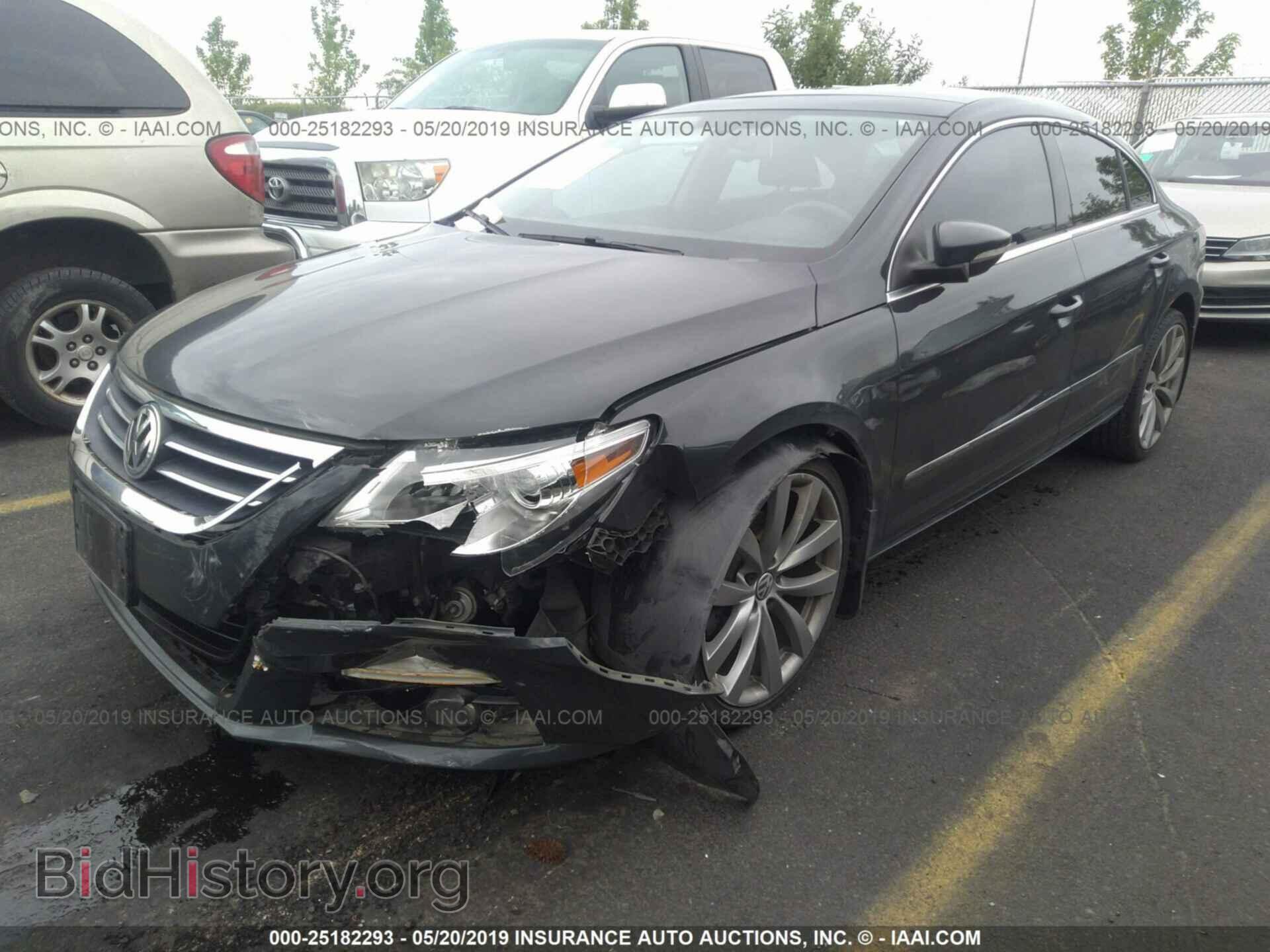 2012 VOLKSWAGEN CC - VIN: WVWHP7AN1CE509295 - Фото 2