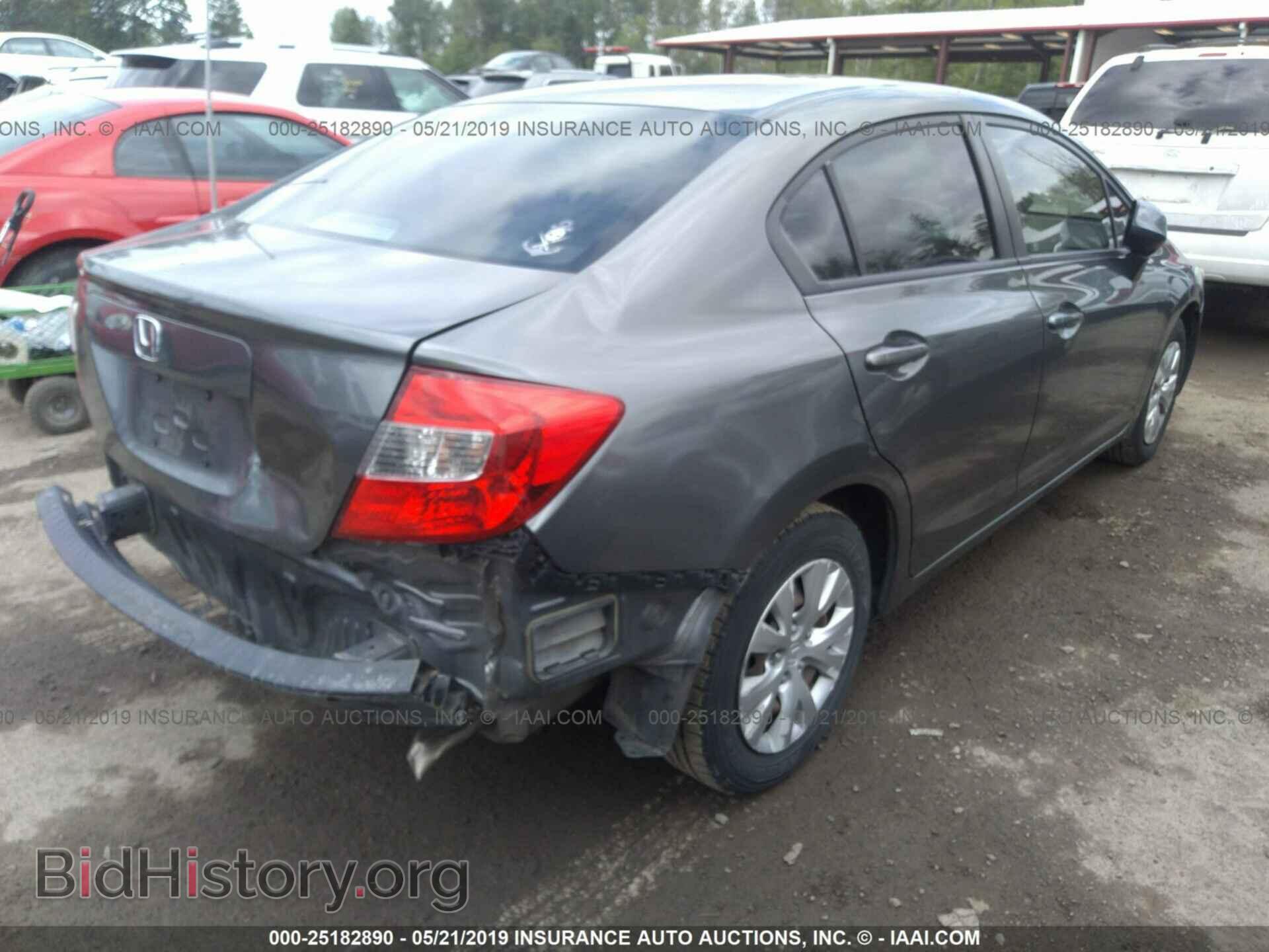 2012 HONDA CIVIC - VIN: 19XFB2F55CE104319 - Фото 4