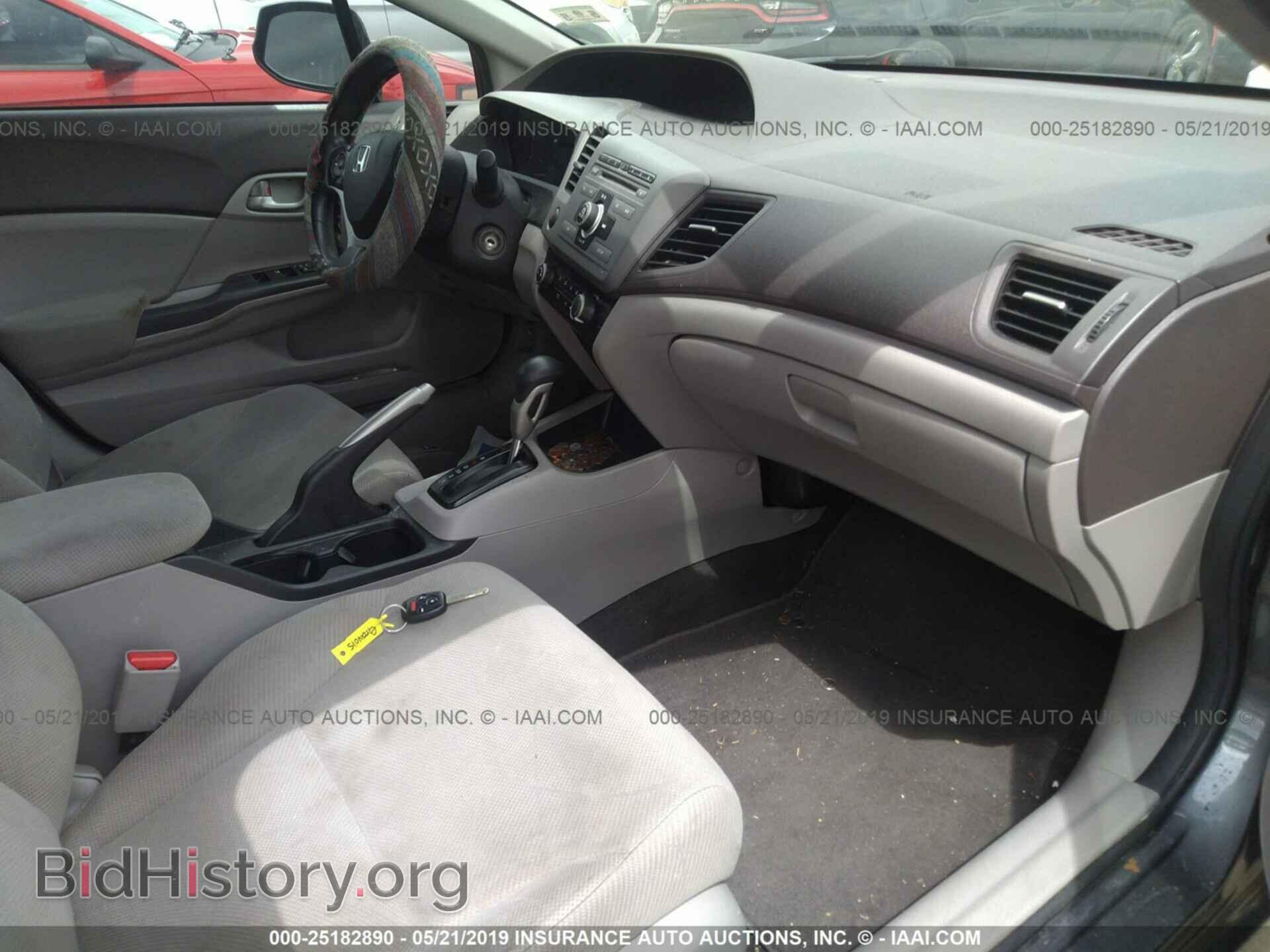 2012 HONDA CIVIC - VIN: 19XFB2F55CE104319 - Фото 5