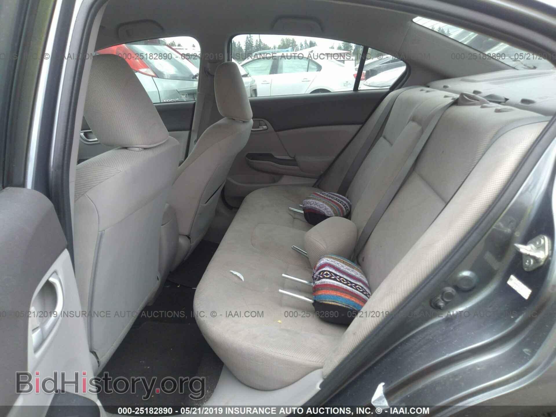 2012 HONDA CIVIC - VIN: 19XFB2F55CE104319 - Фото 8