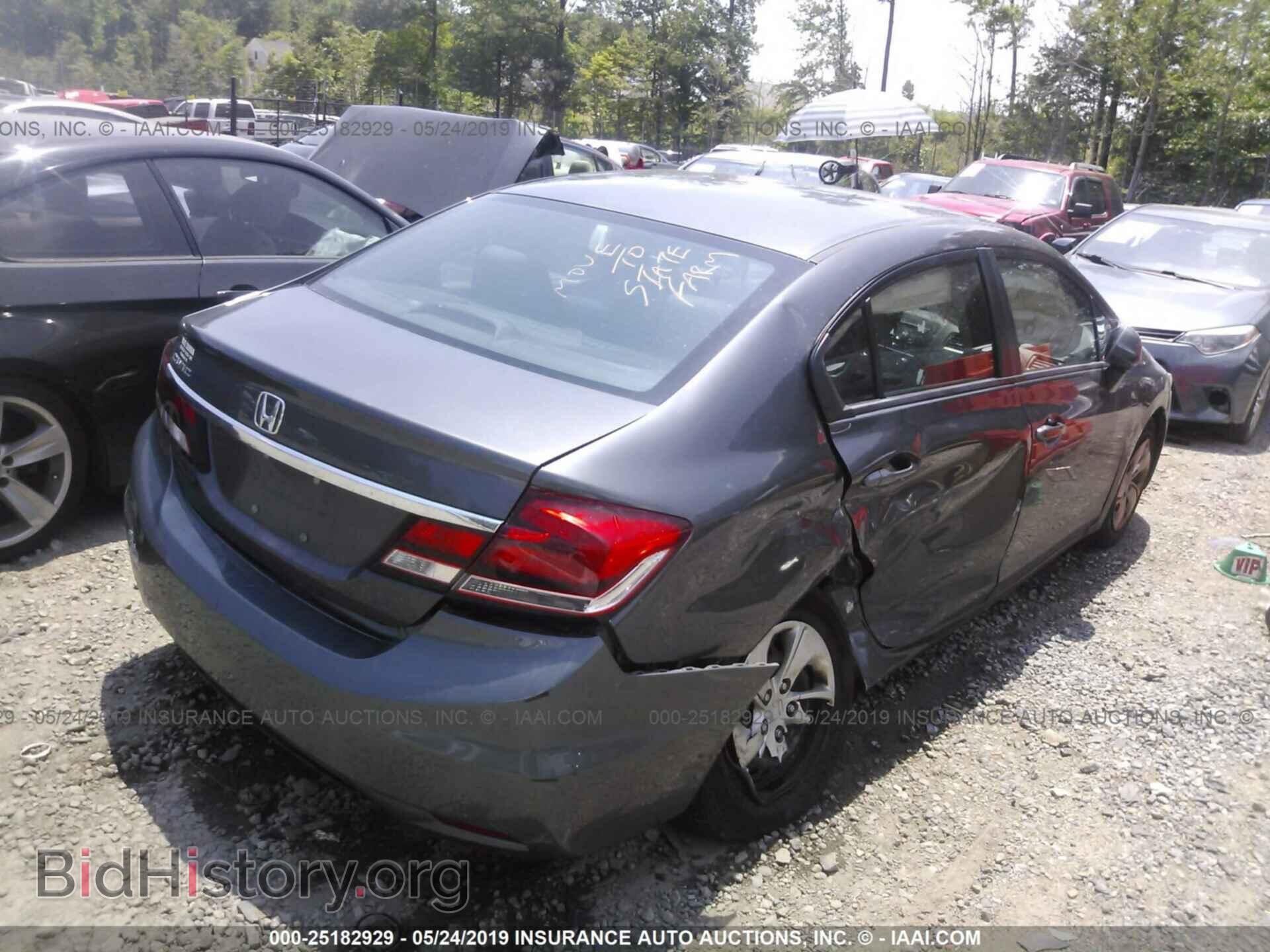 2013 HONDA CIVIC - VIN: 2HGFB2F58DH558216 - Фото 4
