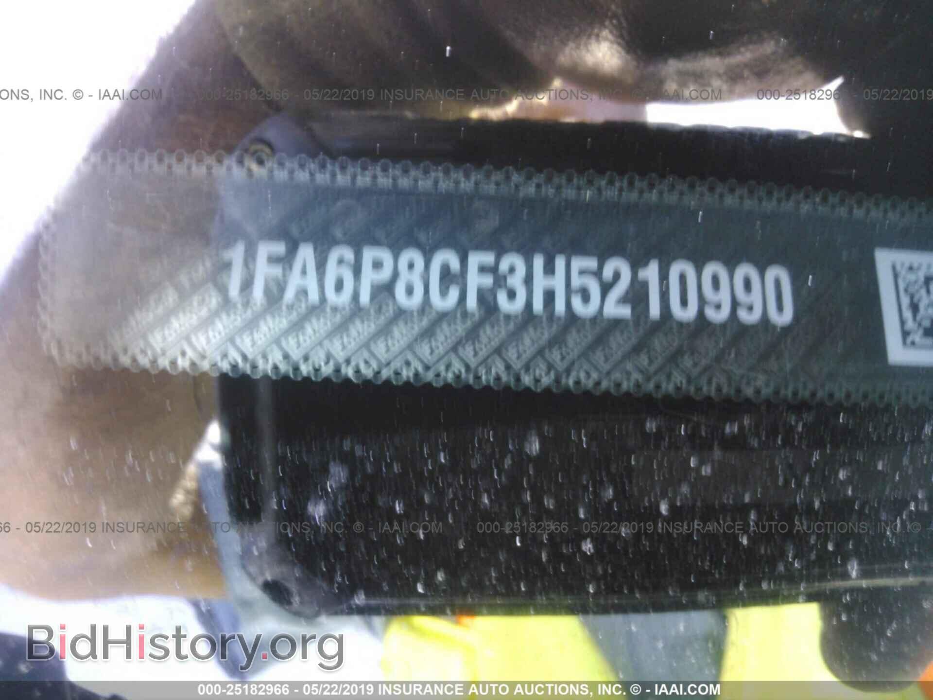 2017 FORD MUSTANG - VIN: 1FA6P8CF3H5210990 - Фото 9