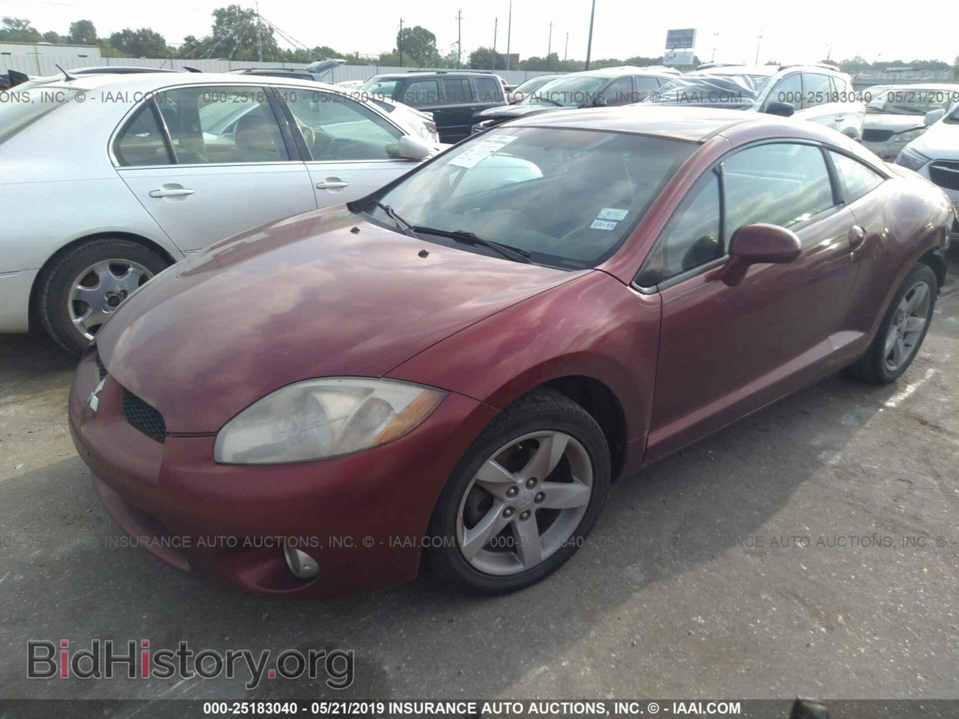 2006 MITSUBISHI ECLIPSE - VIN: 4A3AK34T56E002985 - Фото 2