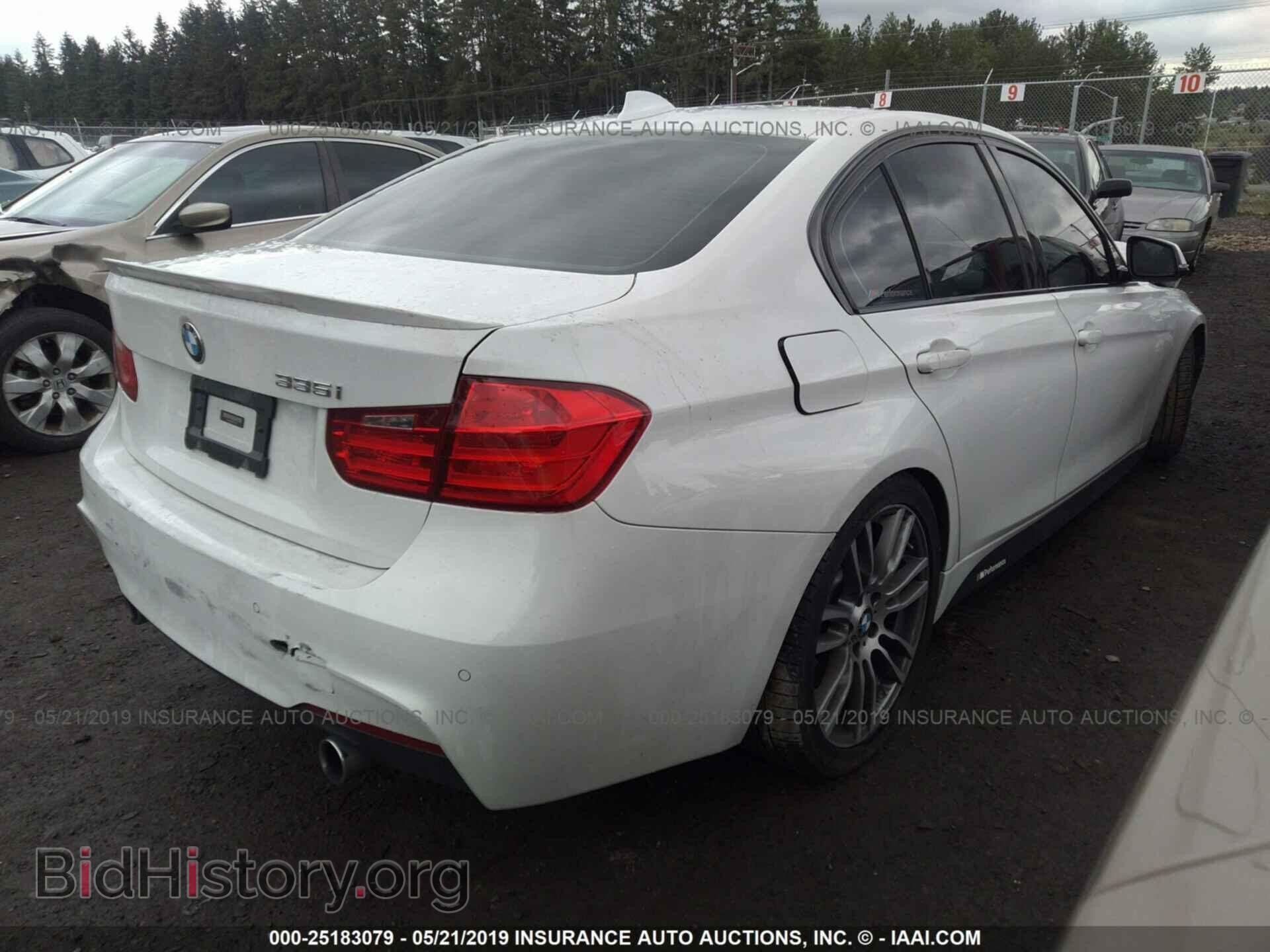 2014 BMW 335 - VIN: WBA3A9C55EF479510 - Фото 4