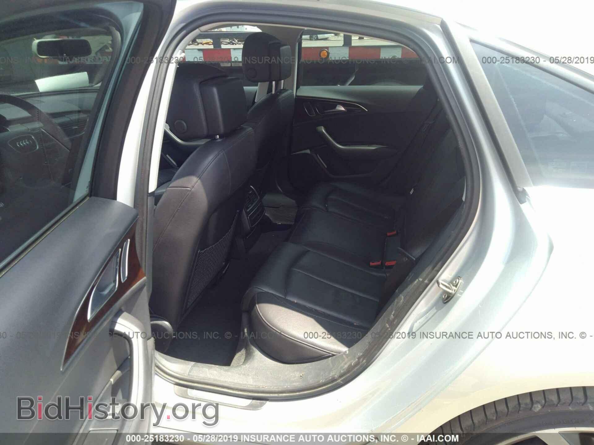 2013 AUDI A6 - VIN: WAUGFAFC1DN109805 - Фото 8