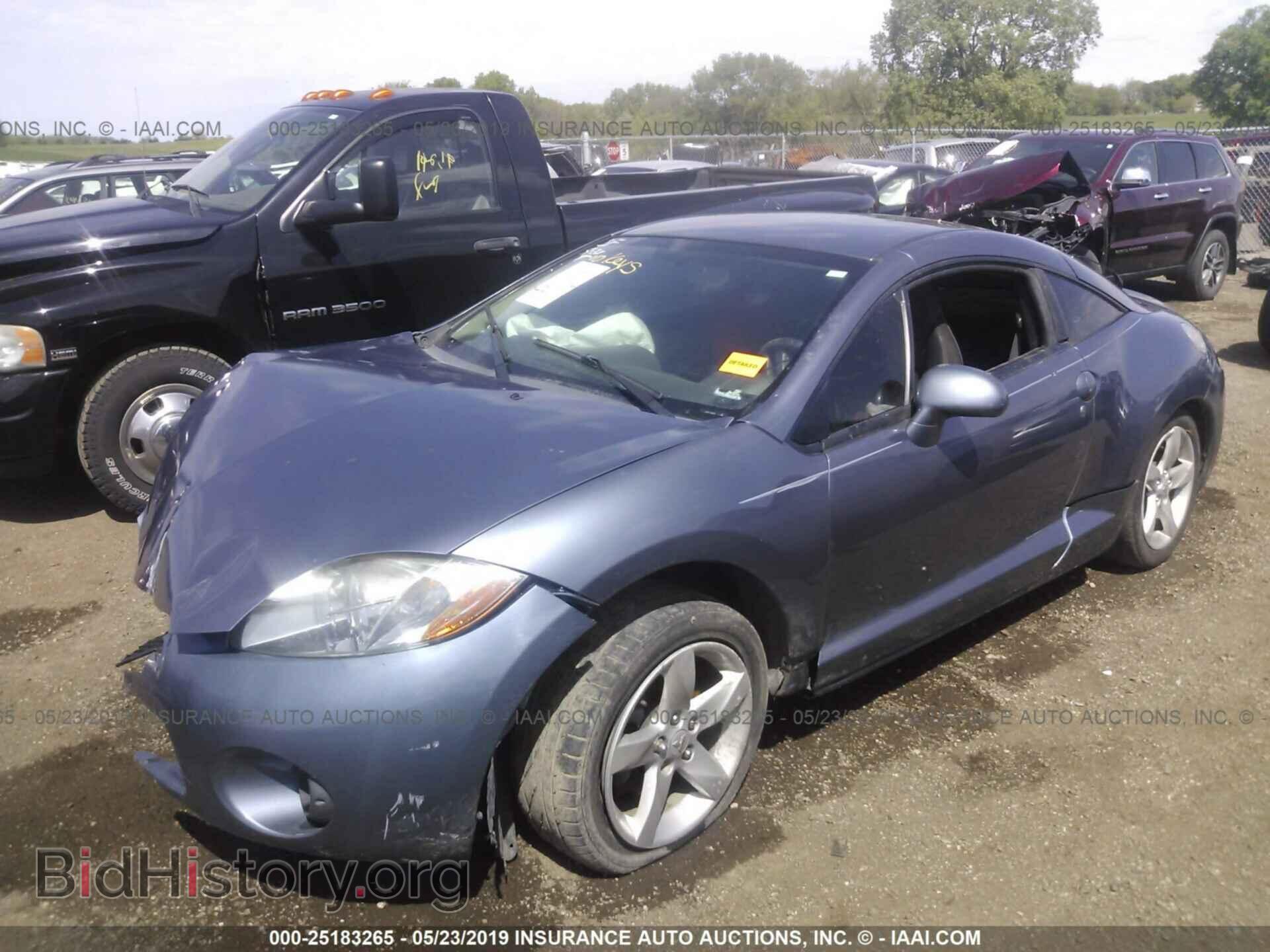 2007 MITSUBISHI ECLIPSE - VIN: 4A3AK24F67E028453 - Photo 2