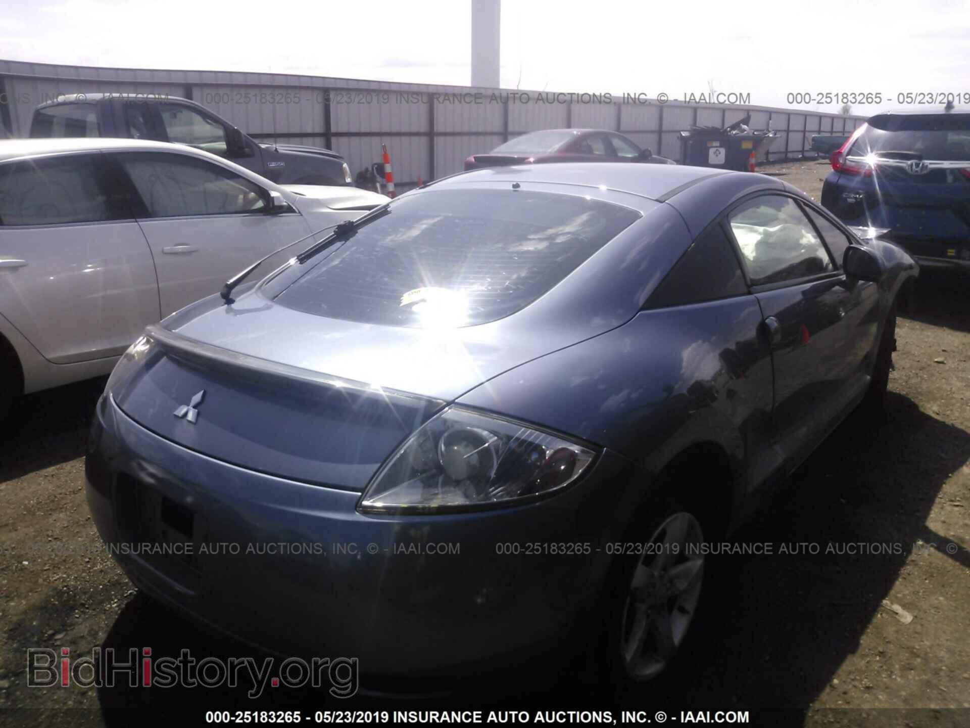 2007 MITSUBISHI ECLIPSE - VIN: 4A3AK24F67E028453 - Photo 4