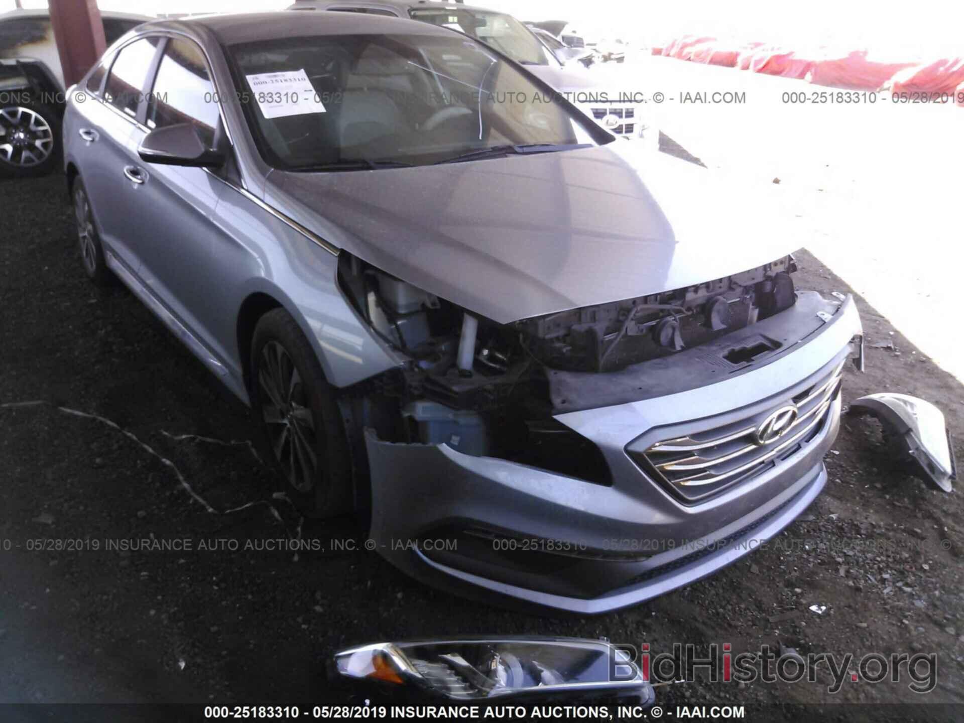 Фотография 5NPE34AF7FH083297 - HYUNDAI SONATA 2015