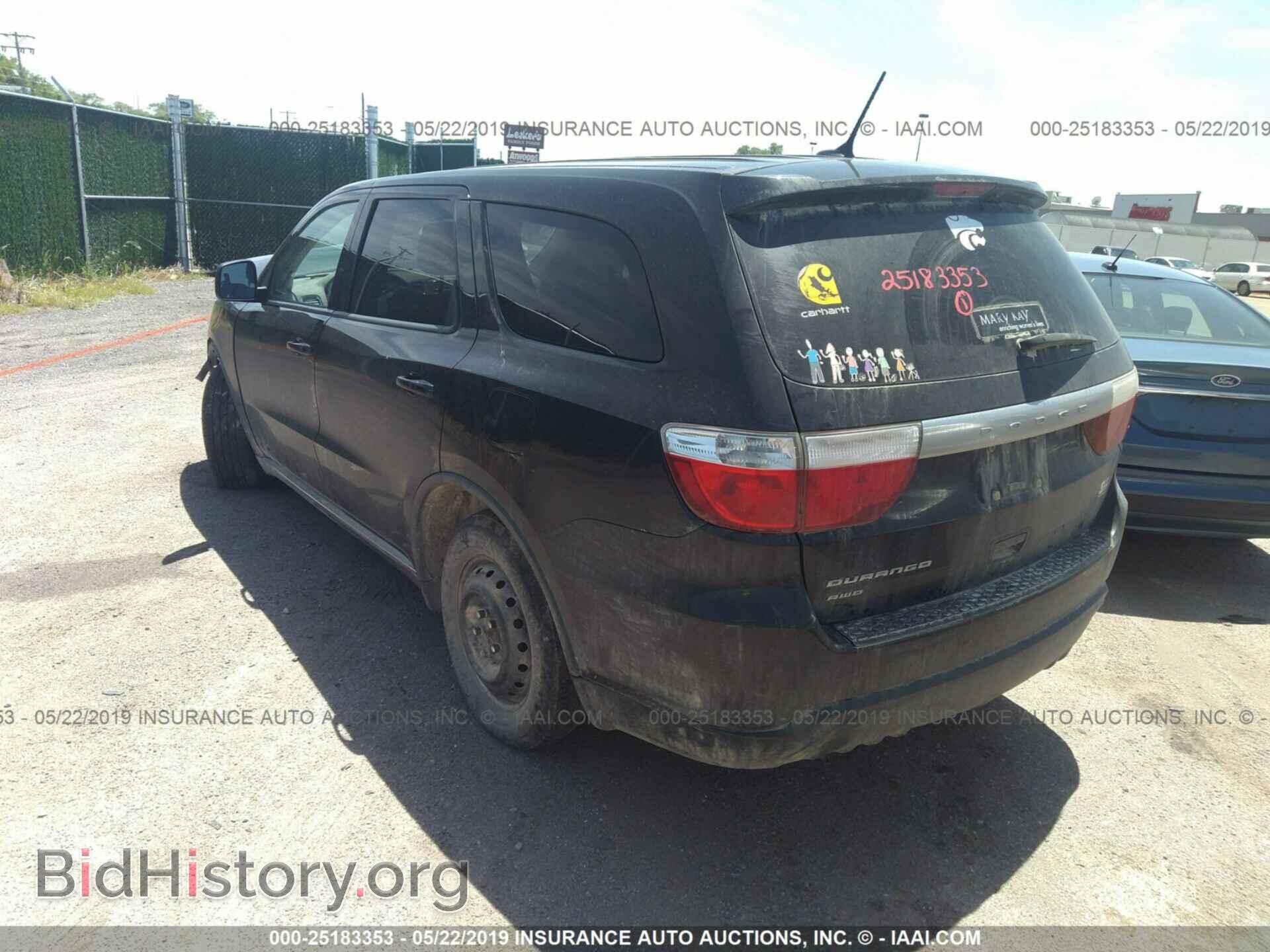 2011 DODGE DURANGO - VIN: 1D4RE2GG7BC677185 - Фото 3