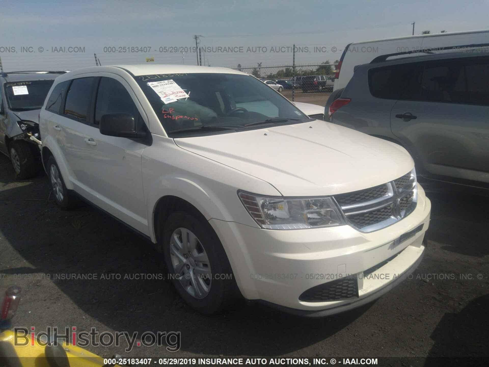 Фотография 3C4PDCAB9ET102315 - DODGE JOURNEY 2014
