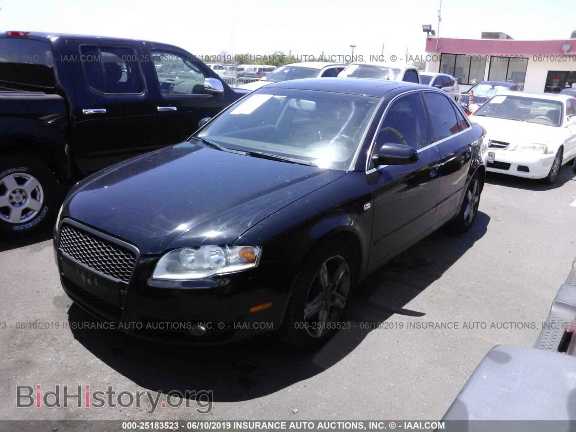 2007 AUDI A4 - VIN: WAUAF78E67A092714 - Фото 2