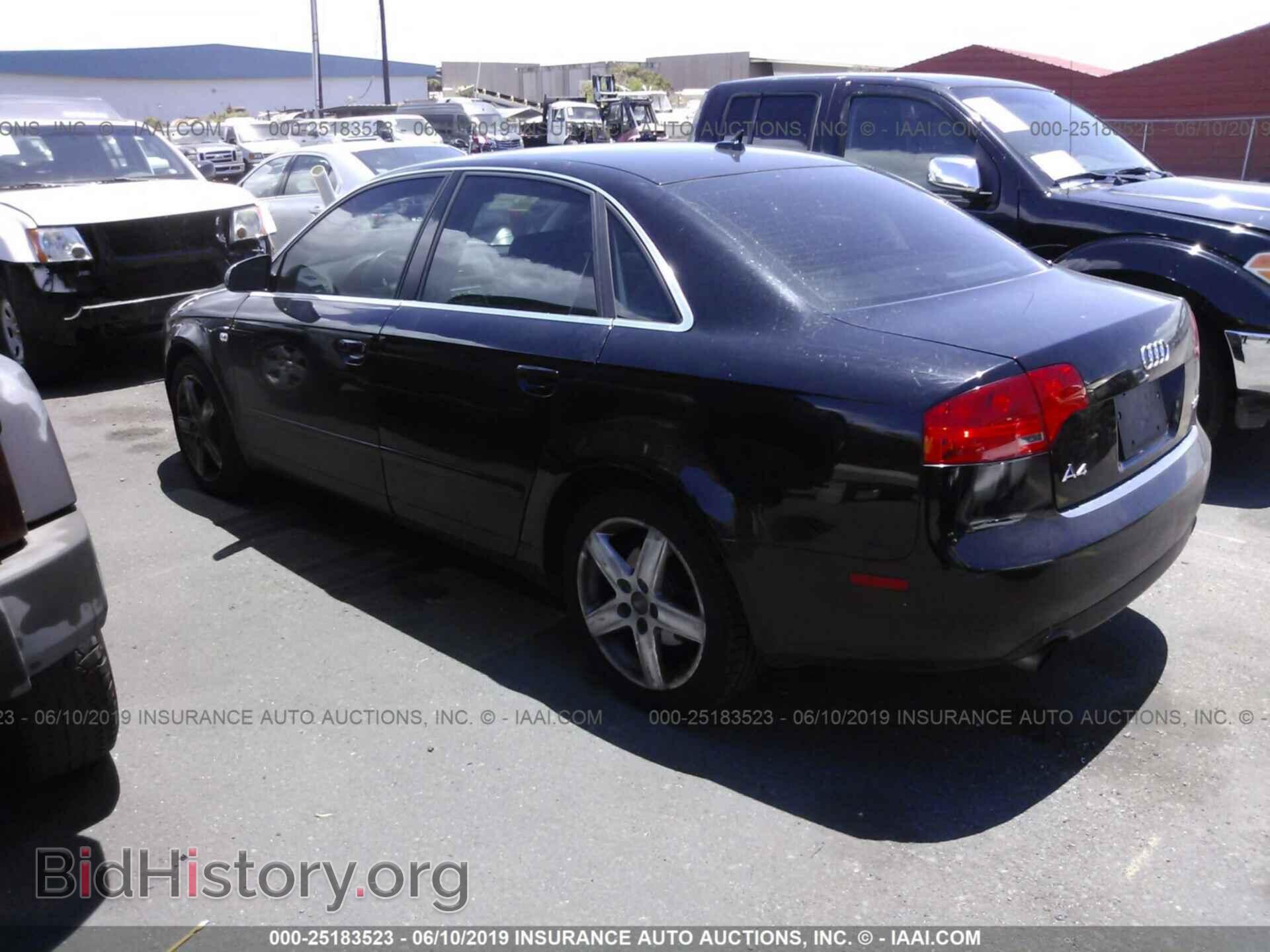 2007 AUDI A4 - VIN: WAUAF78E67A092714 - Фото 3