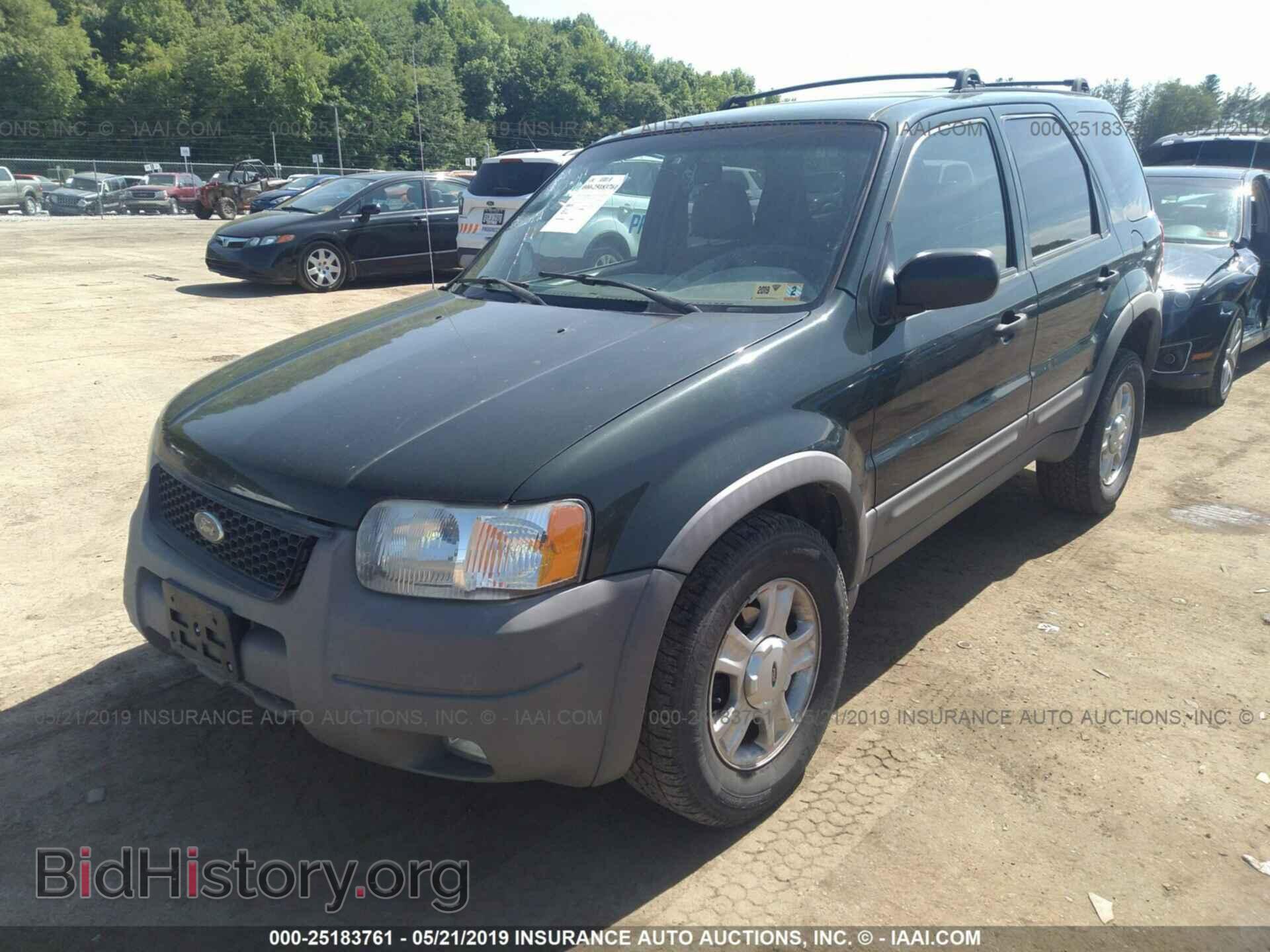 2002 FORD ESCAPE - VIN: 1FMYU04182KB25597 - Фото 2