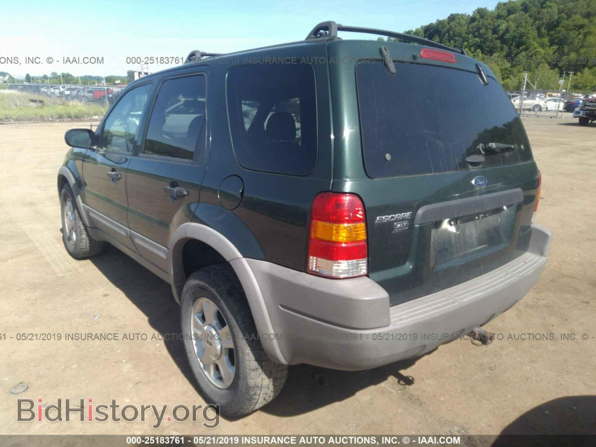 2002 FORD ESCAPE - VIN: 1FMYU04182KB25597 - Фото 3
