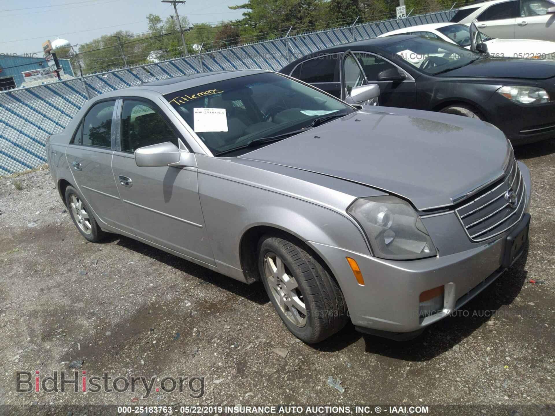 Photo 1G6DP567150177083 - CADILLAC CTS 2005