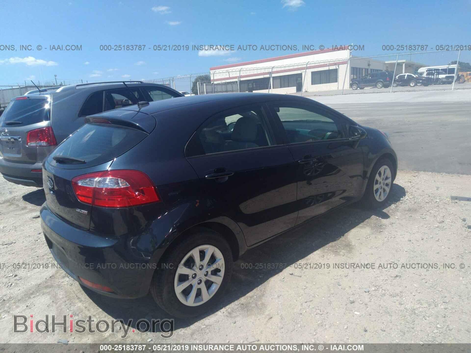 2013 KIA RIO - VIN: KNADN5A38D6097845 - Фото 4