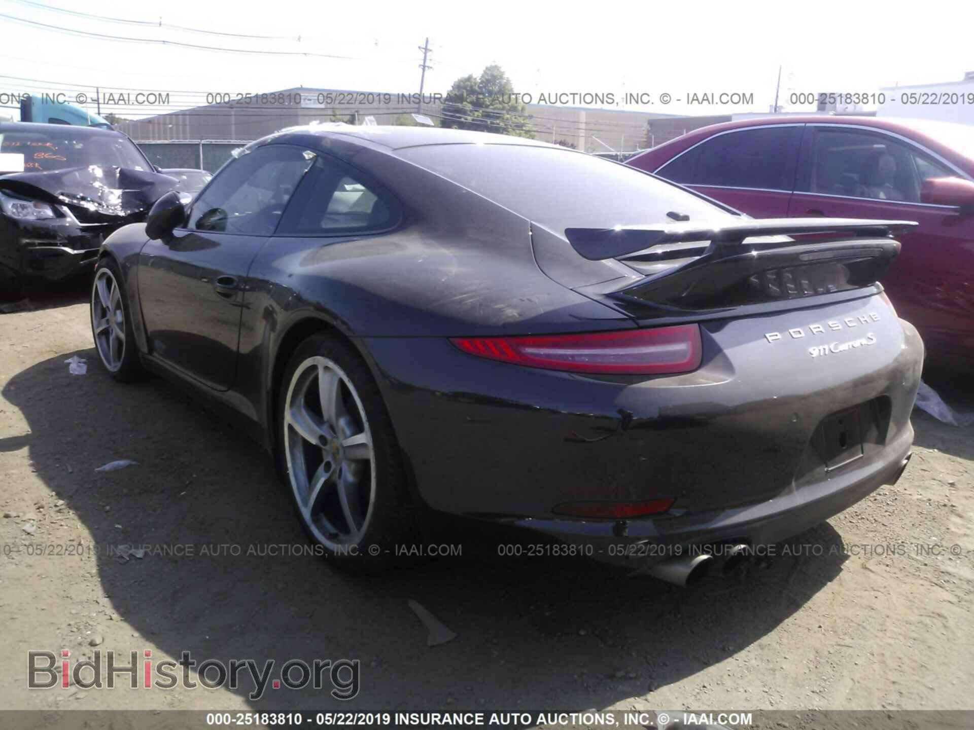 2014 PORSCHE 911 - VIN: WP0AB2A93ES122922 - Фото 3